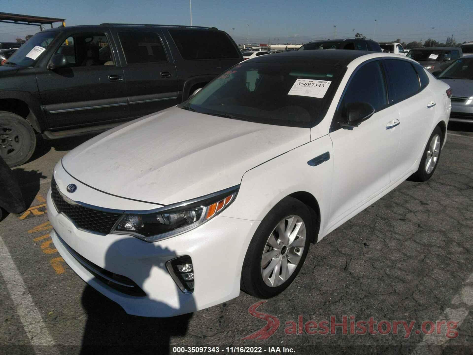 5XXGT4L35JG243631 2018 KIA OPTIMA