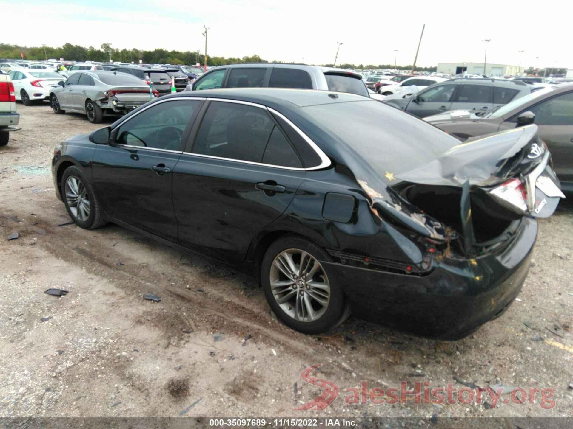 4T1BF1FKXFU002003 2015 TOYOTA CAMRY