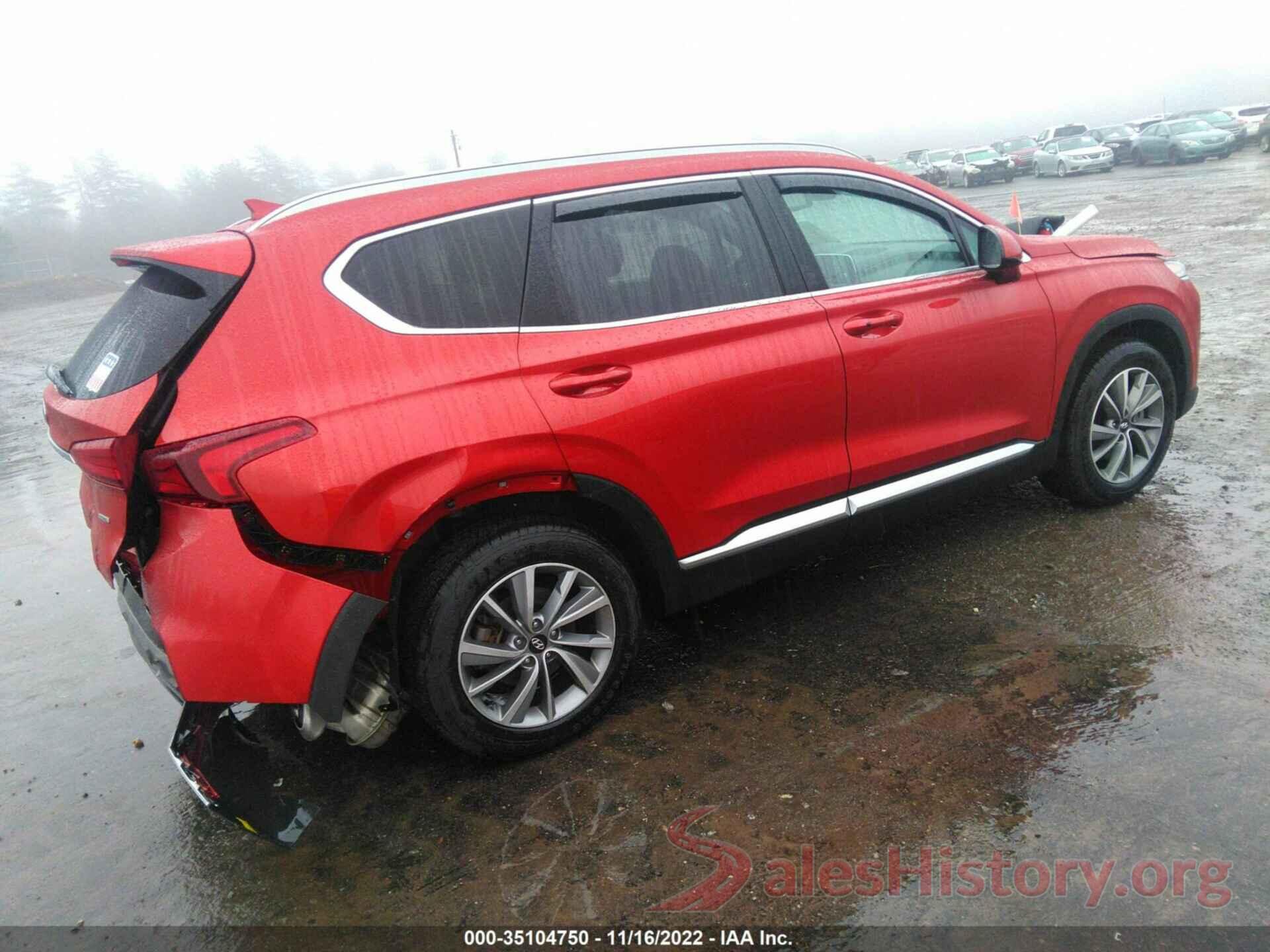 5NMS3CAD5LH255993 2020 HYUNDAI SANTA FE