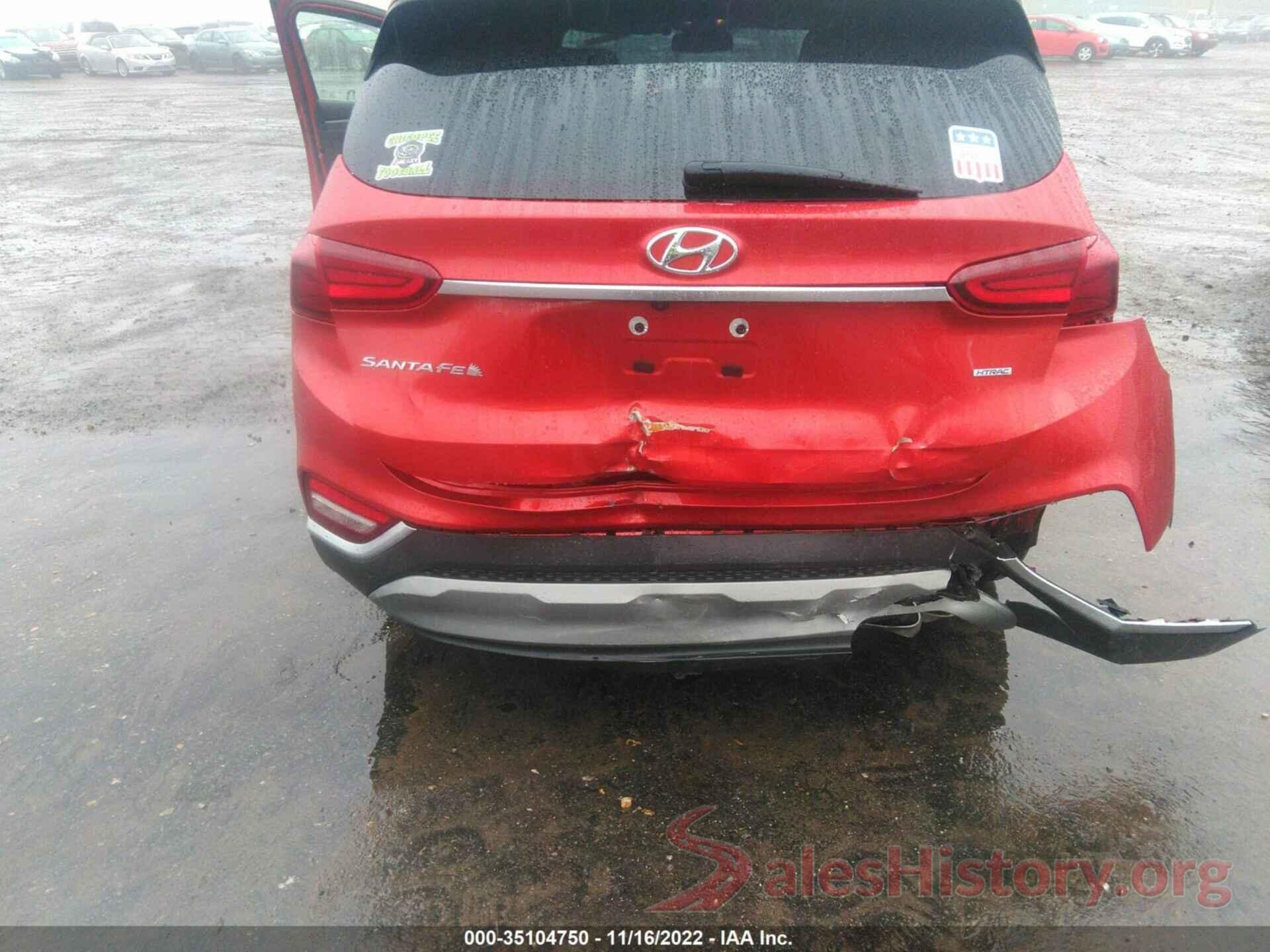 5NMS3CAD5LH255993 2020 HYUNDAI SANTA FE