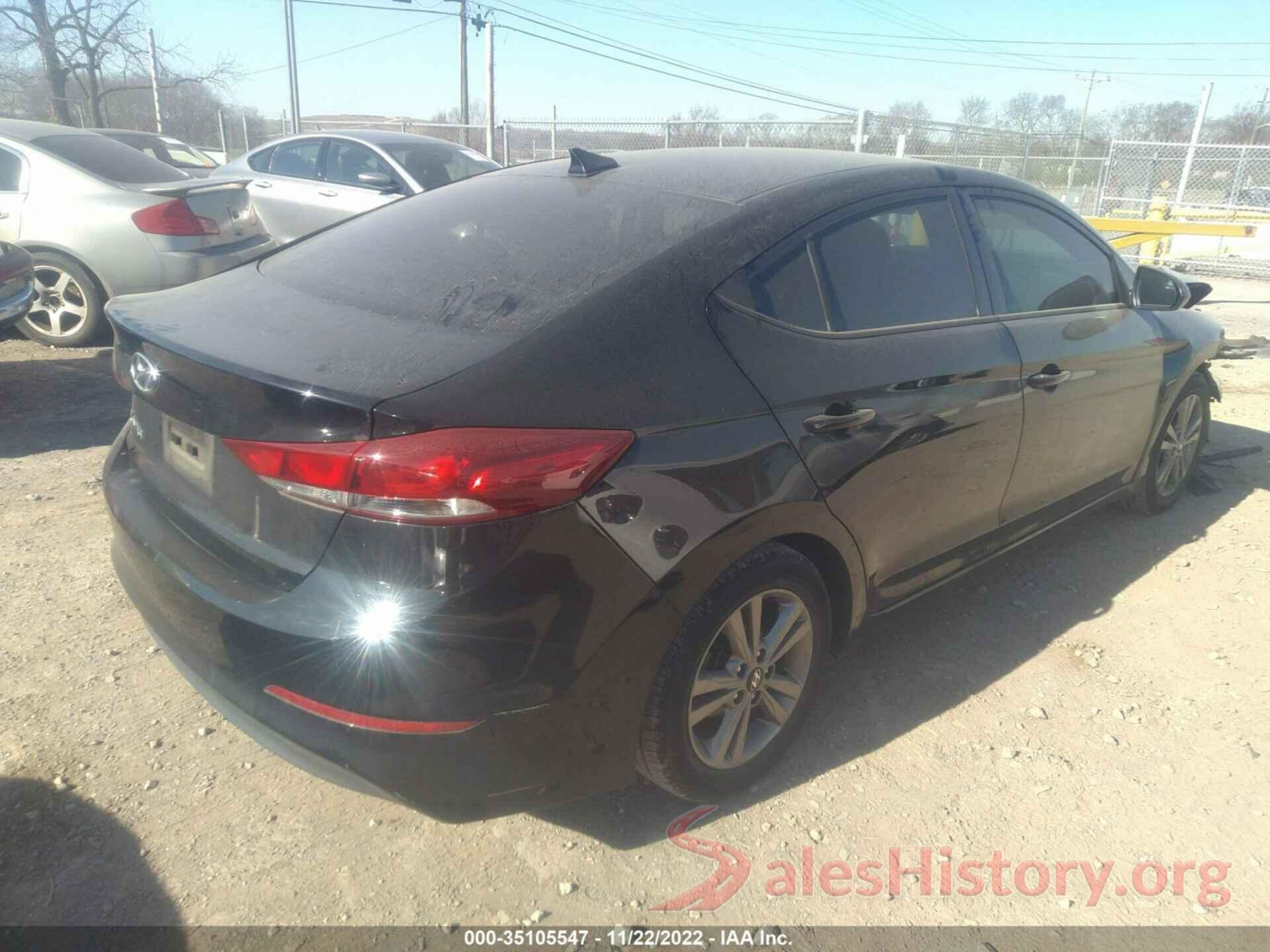 5NPD84LF2JH281398 2018 HYUNDAI ELANTRA