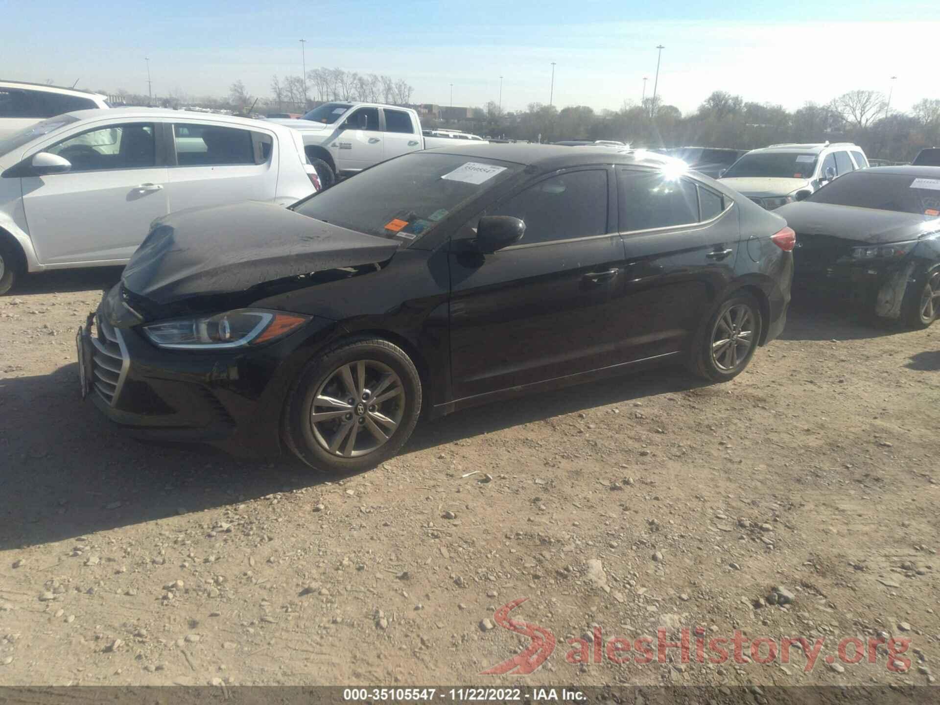 5NPD84LF2JH281398 2018 HYUNDAI ELANTRA