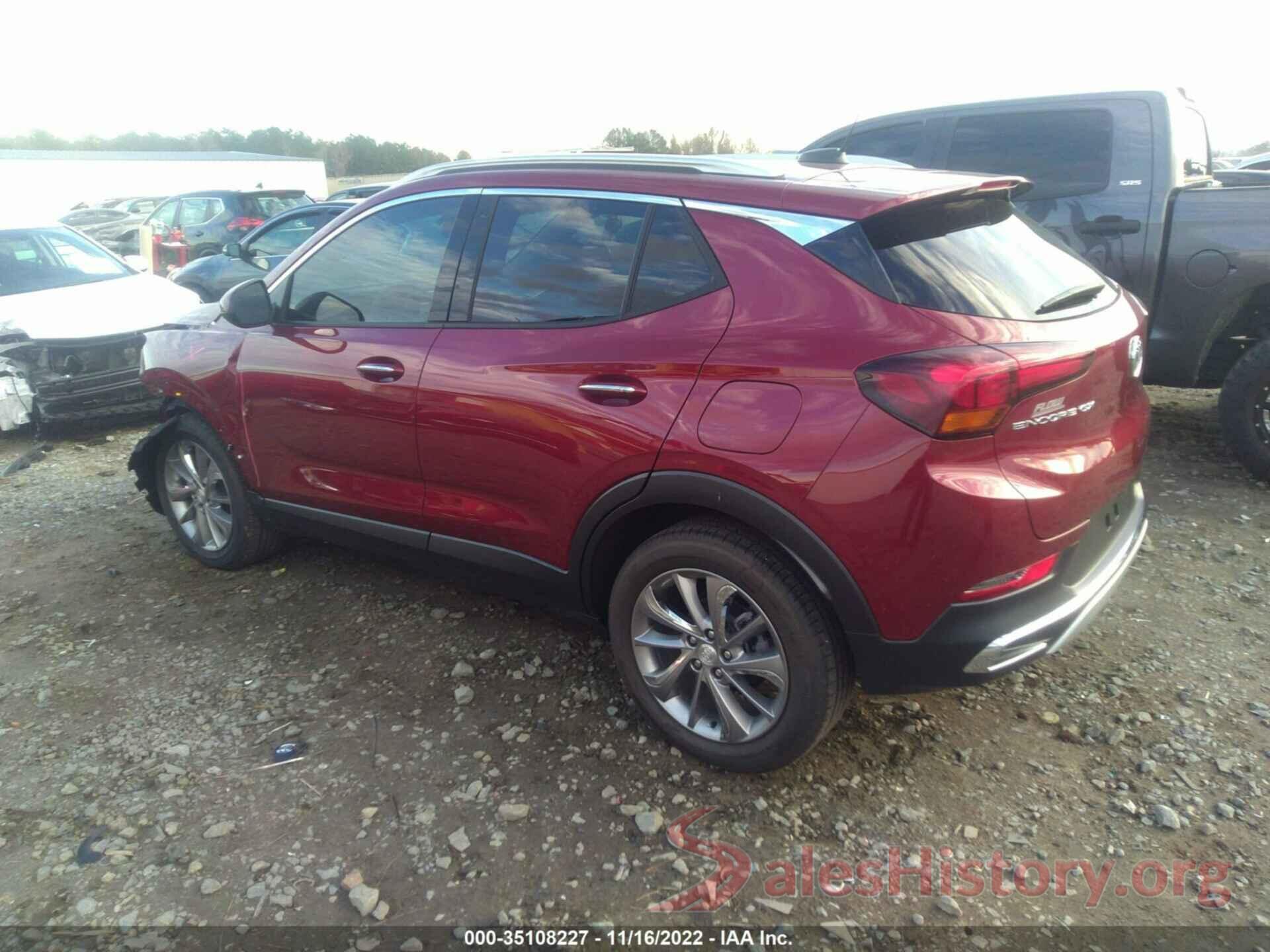 KL4MMFSL9NB121454 2022 BUICK ENCORE GX