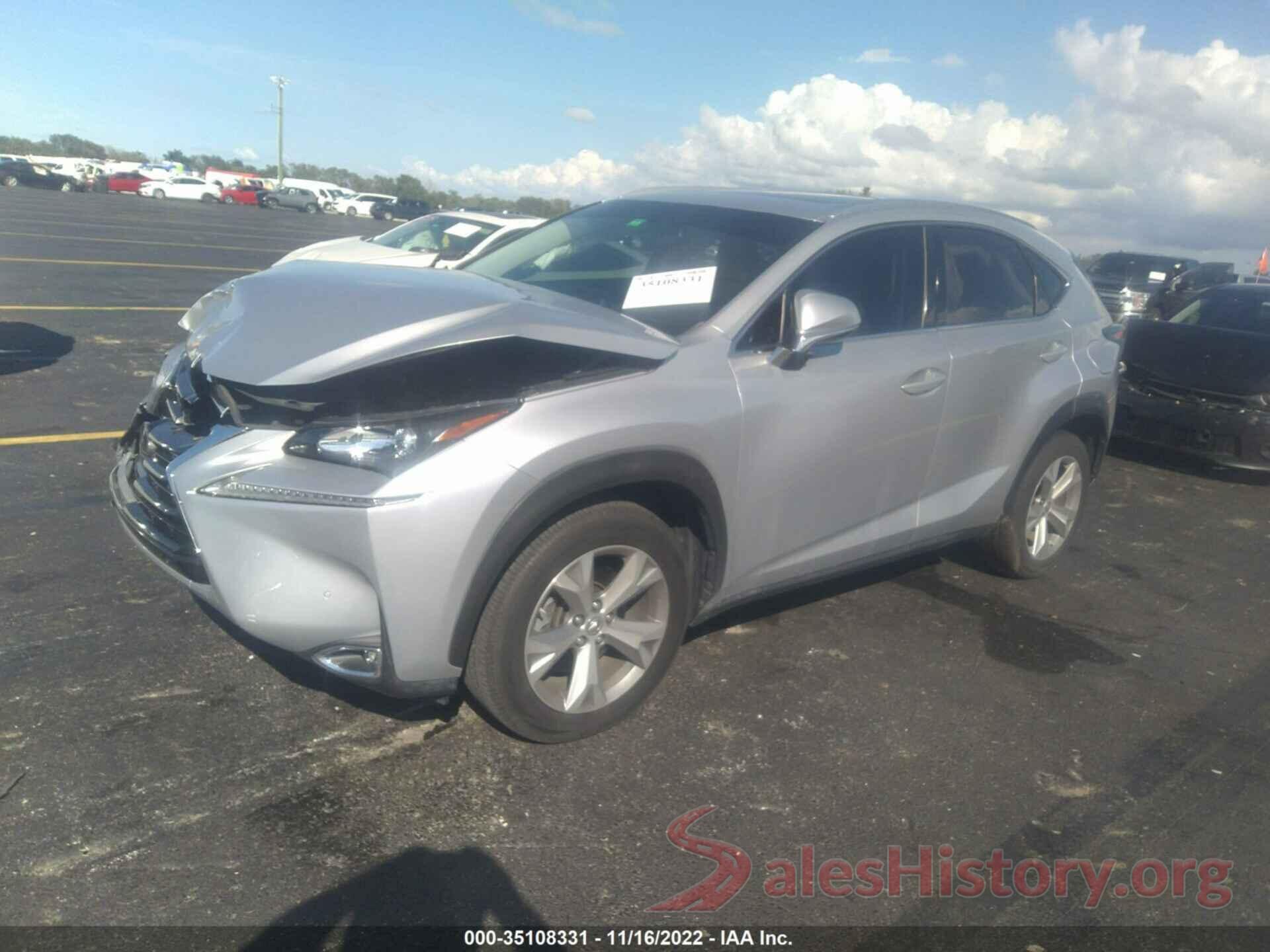 JTJYARBZ3H2062568 2017 LEXUS NX