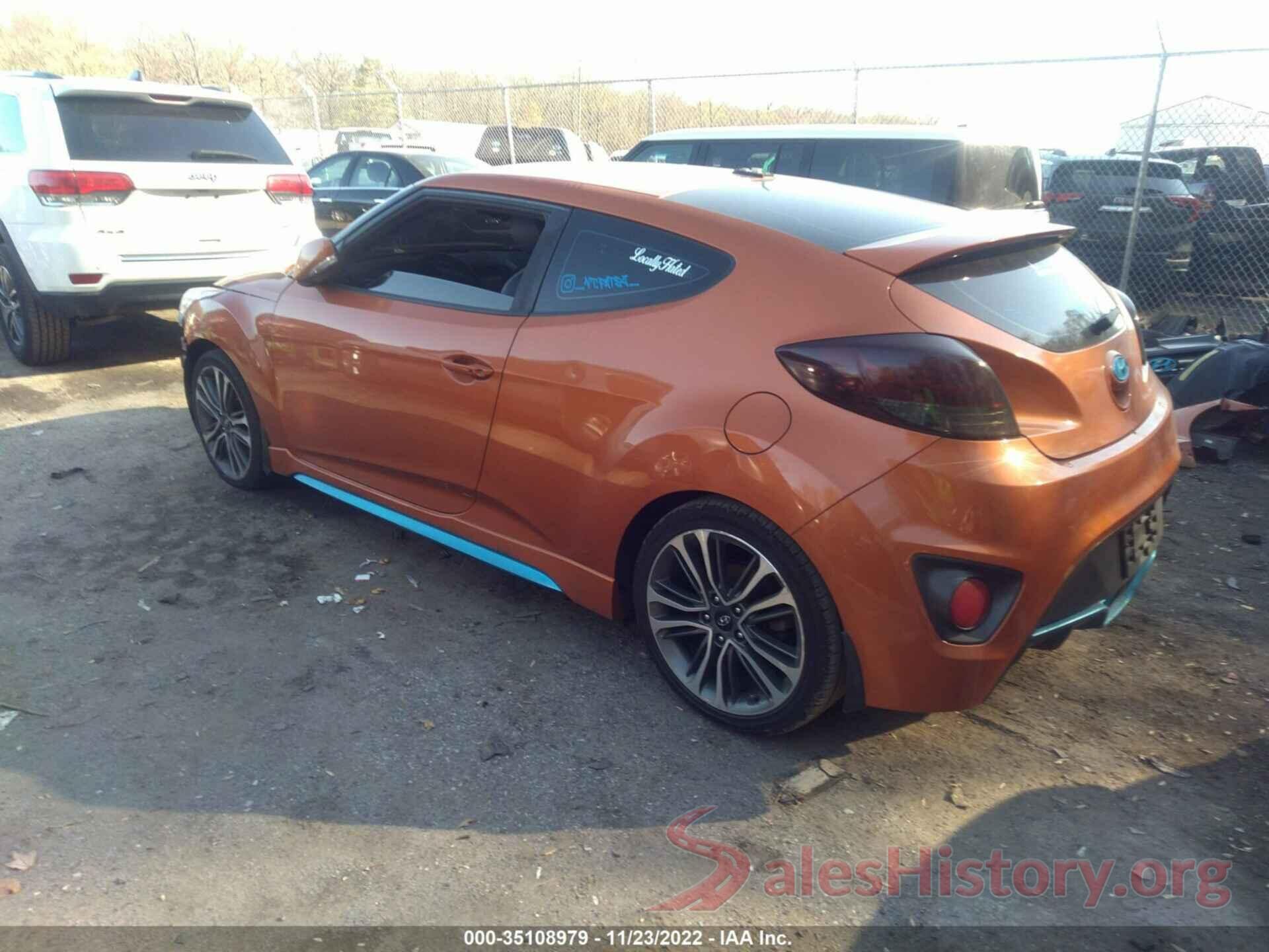 KMHTC6AEXGU295981 2016 HYUNDAI VELOSTER