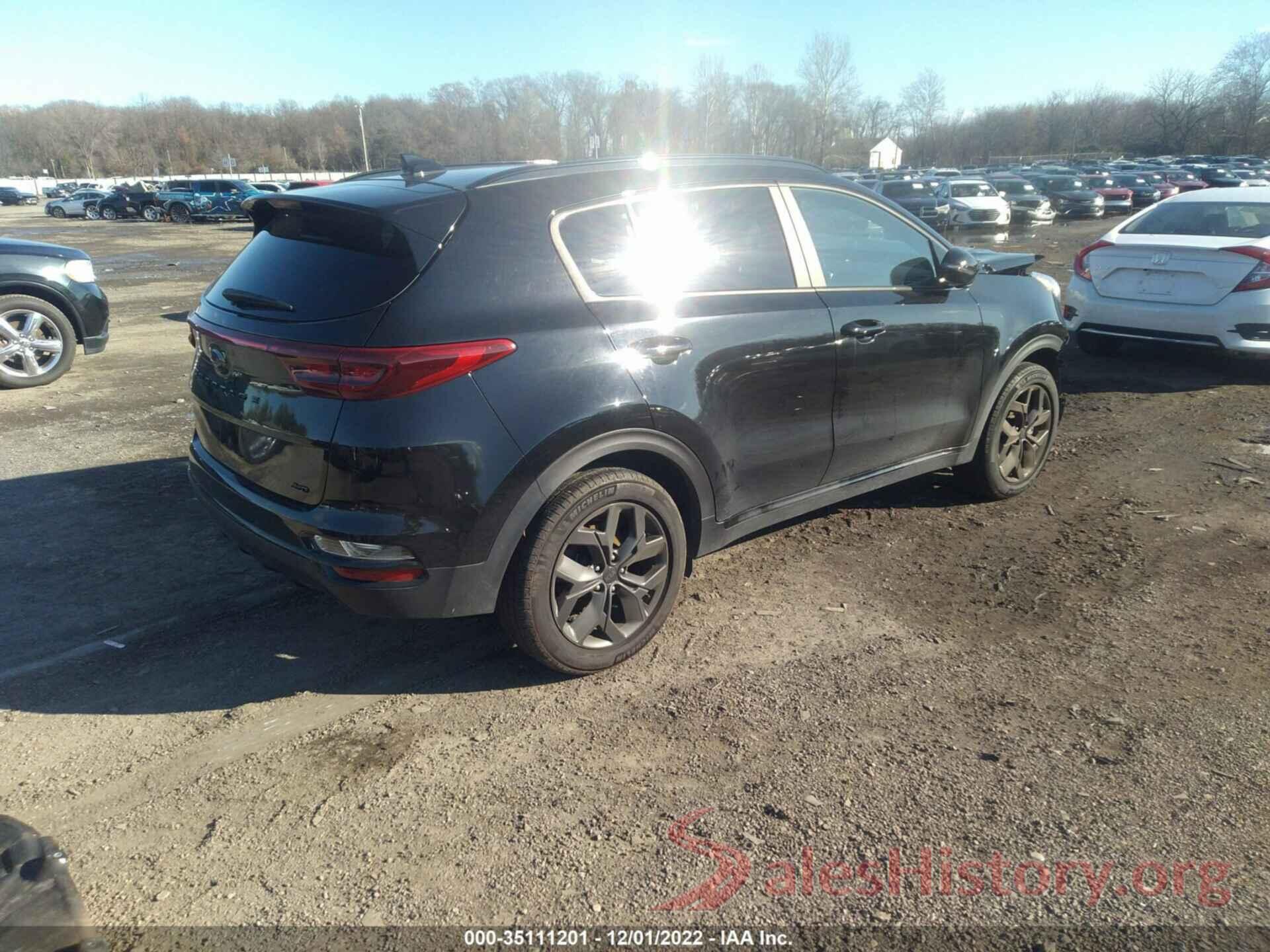 KNDP6CAC6N7955164 2022 KIA SPORTAGE