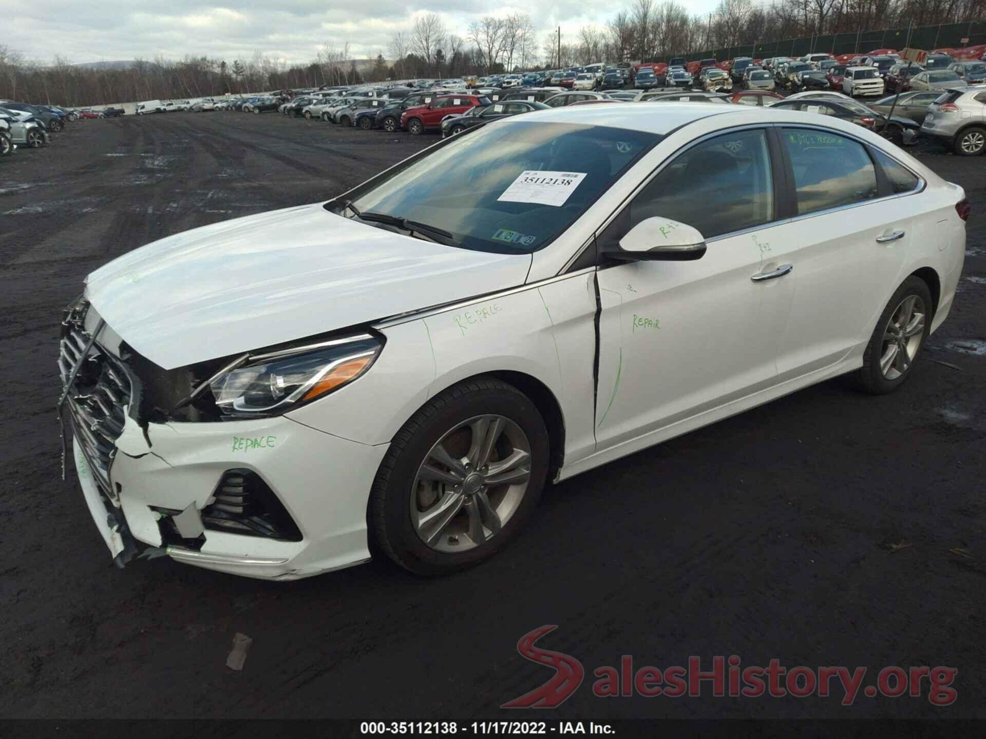 5NPE34AF8JH613415 2018 HYUNDAI SONATA