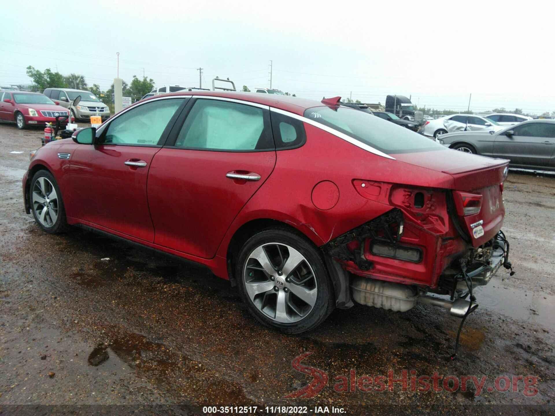 5XXGT4L33KG316514 2019 KIA OPTIMA