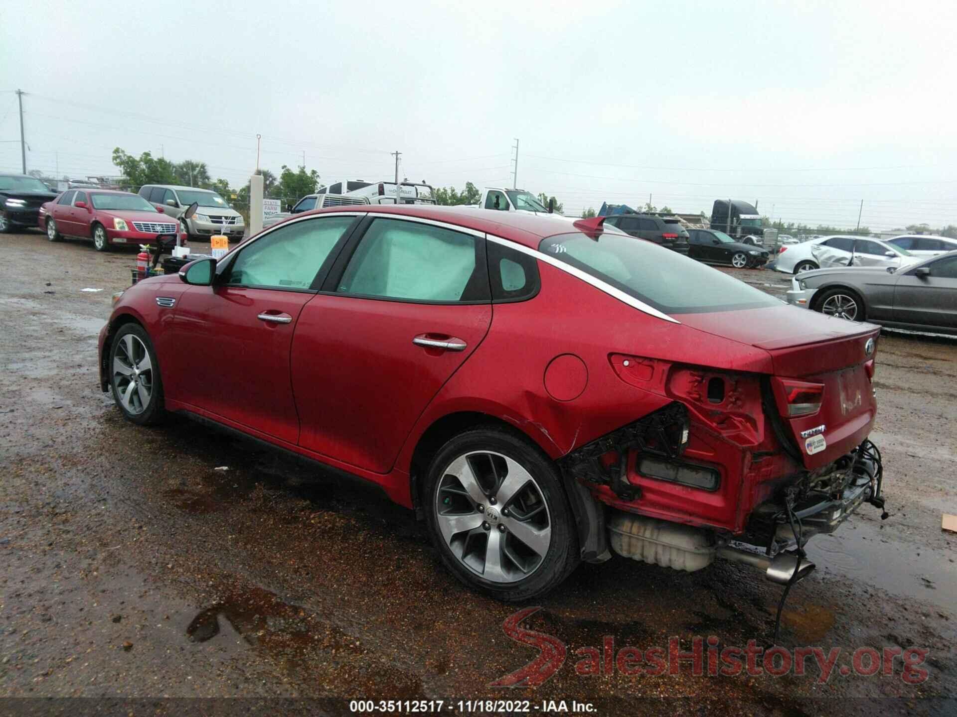 5XXGT4L33KG316514 2019 KIA OPTIMA