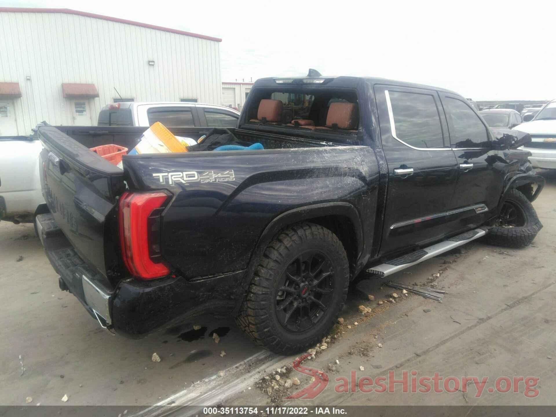 5TFMA5DB0NX048555 2022 TOYOTA TUNDRA 4WD