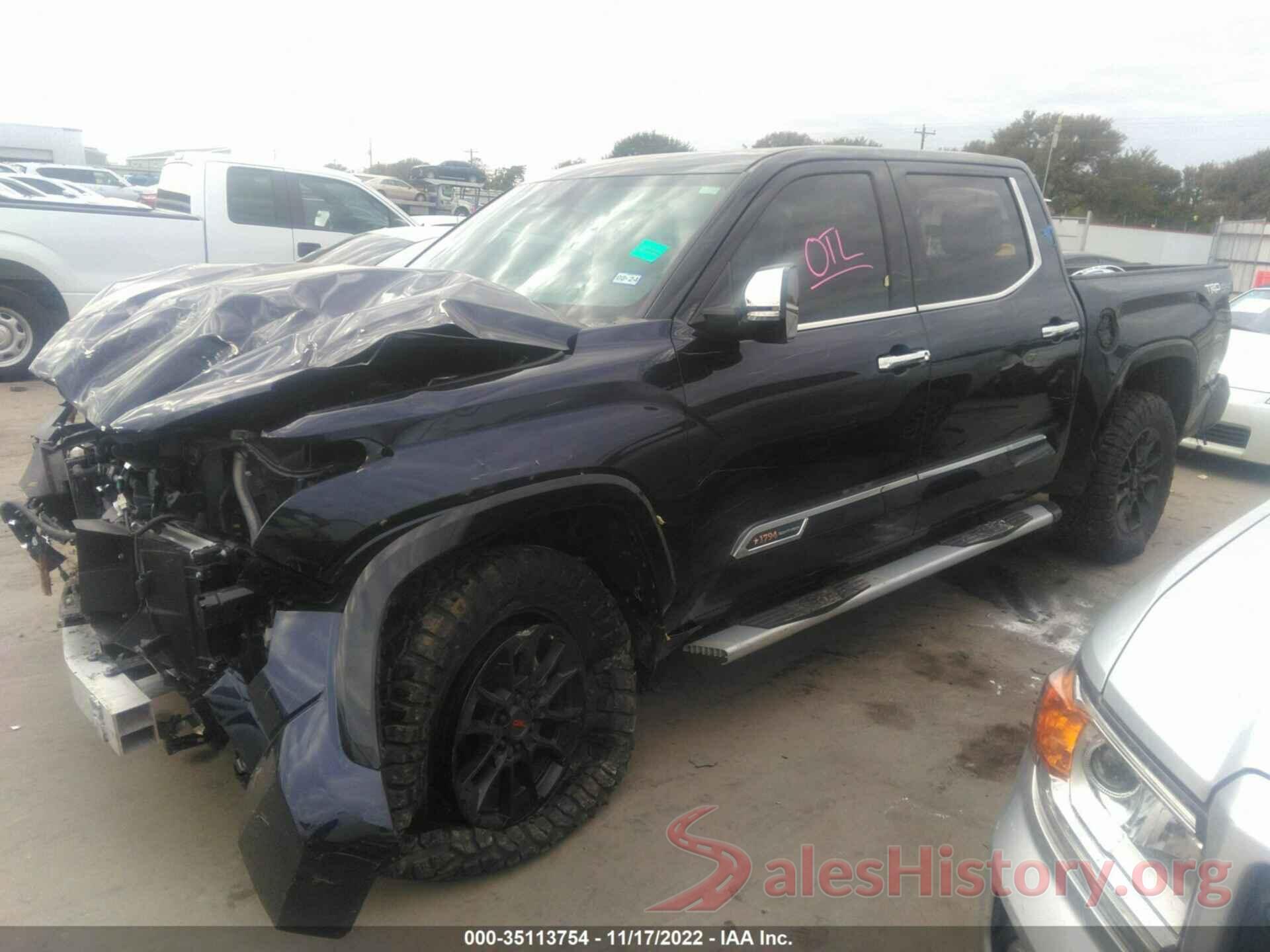 5TFMA5DB0NX048555 2022 TOYOTA TUNDRA 4WD