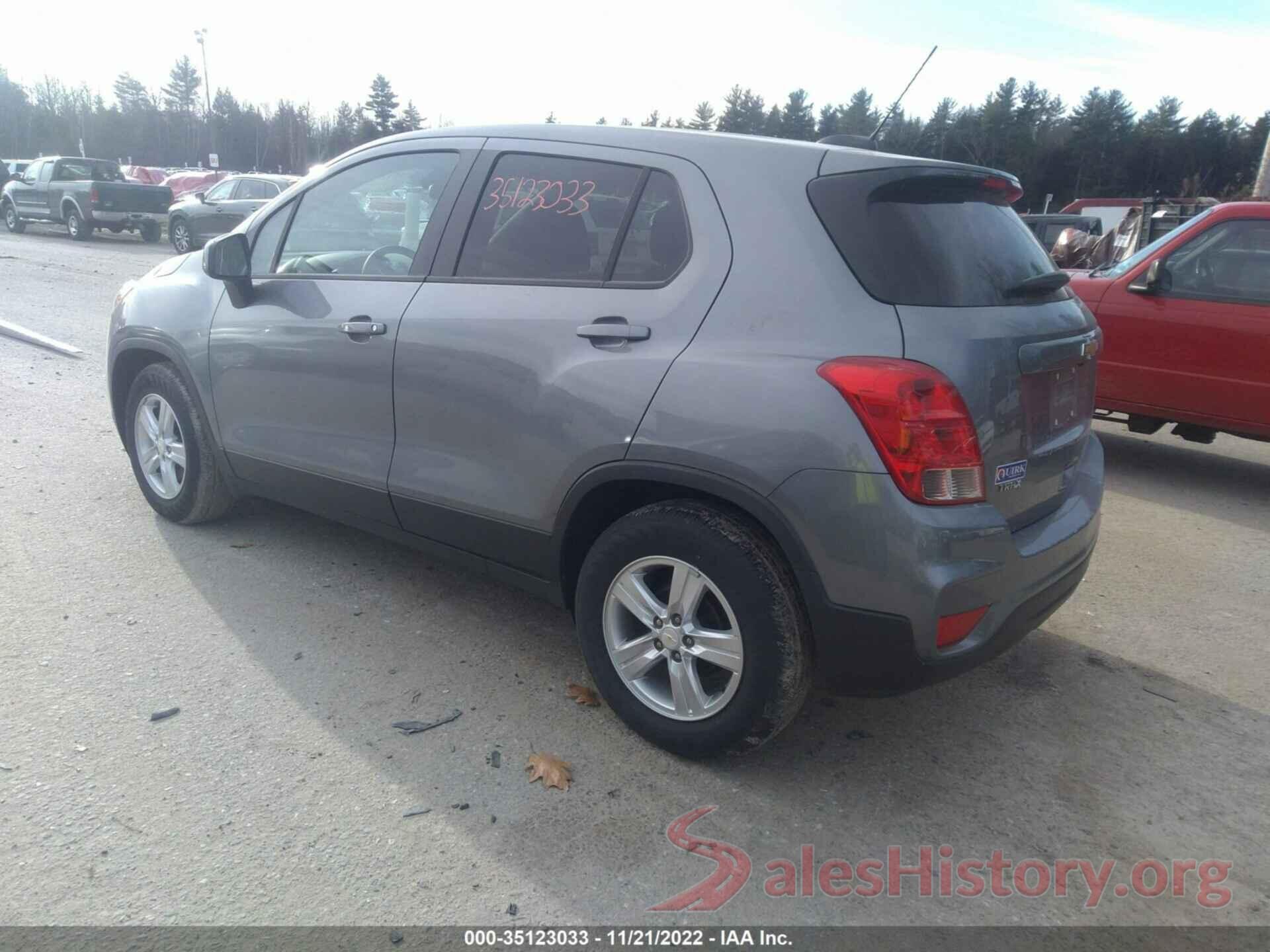 3GNCJKSB6LL203459 2020 CHEVROLET TRAX