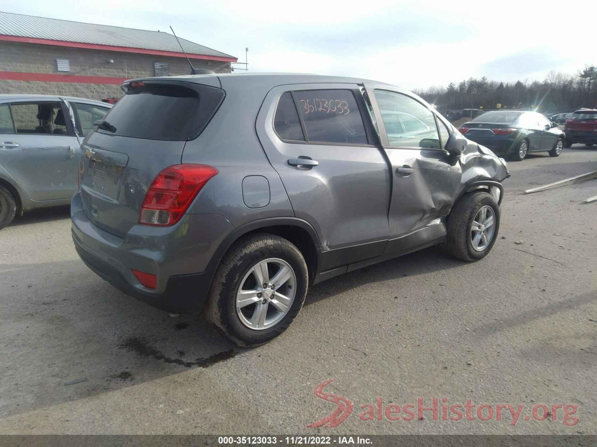 3GNCJKSB6LL203459 2020 CHEVROLET TRAX