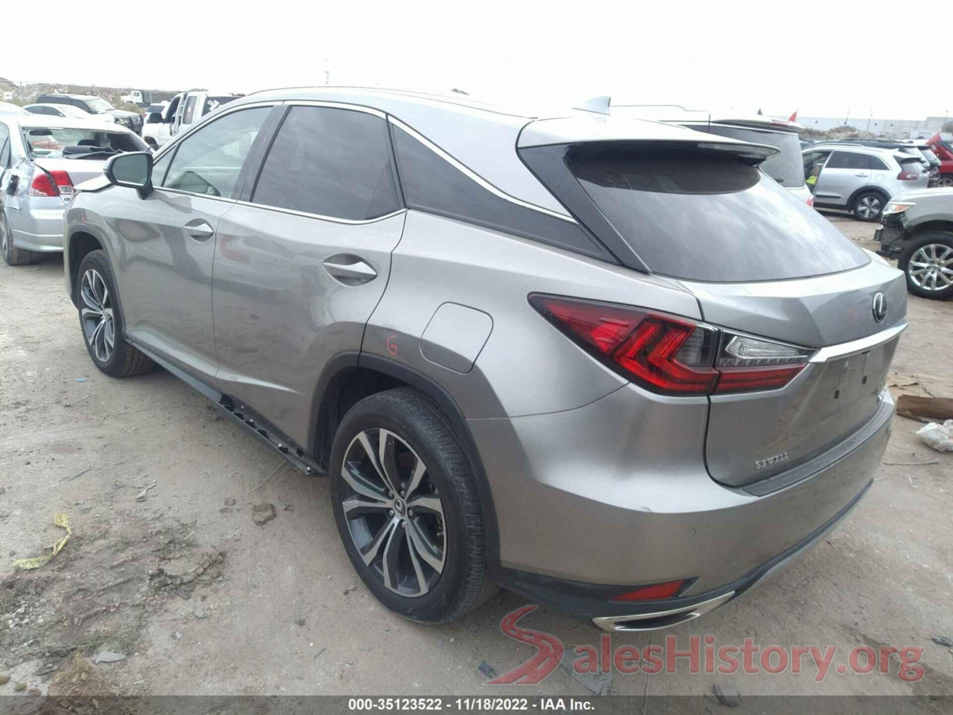 2T2HZMAA6LC176788 2020 LEXUS RX