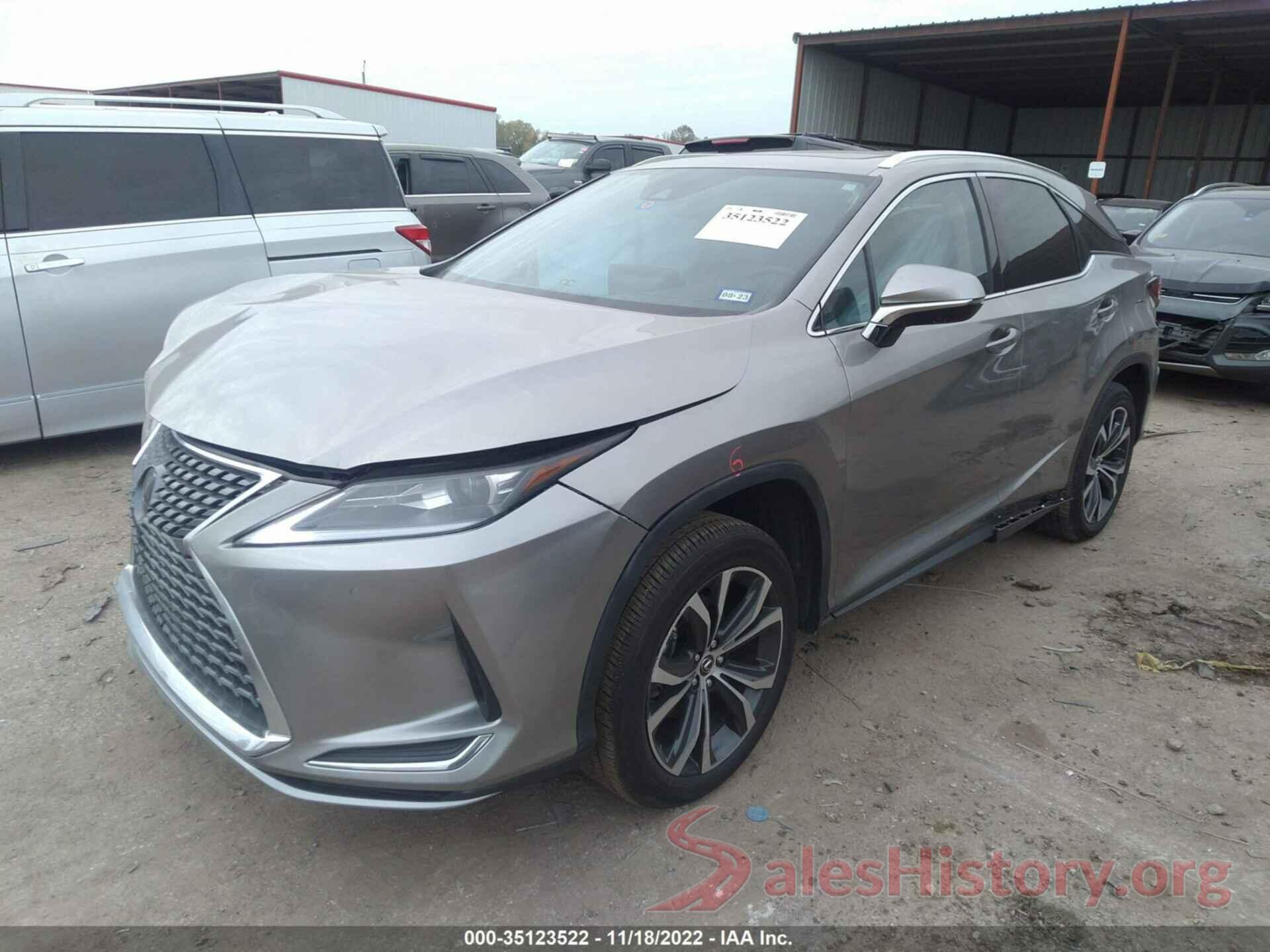 2T2HZMAA6LC176788 2020 LEXUS RX