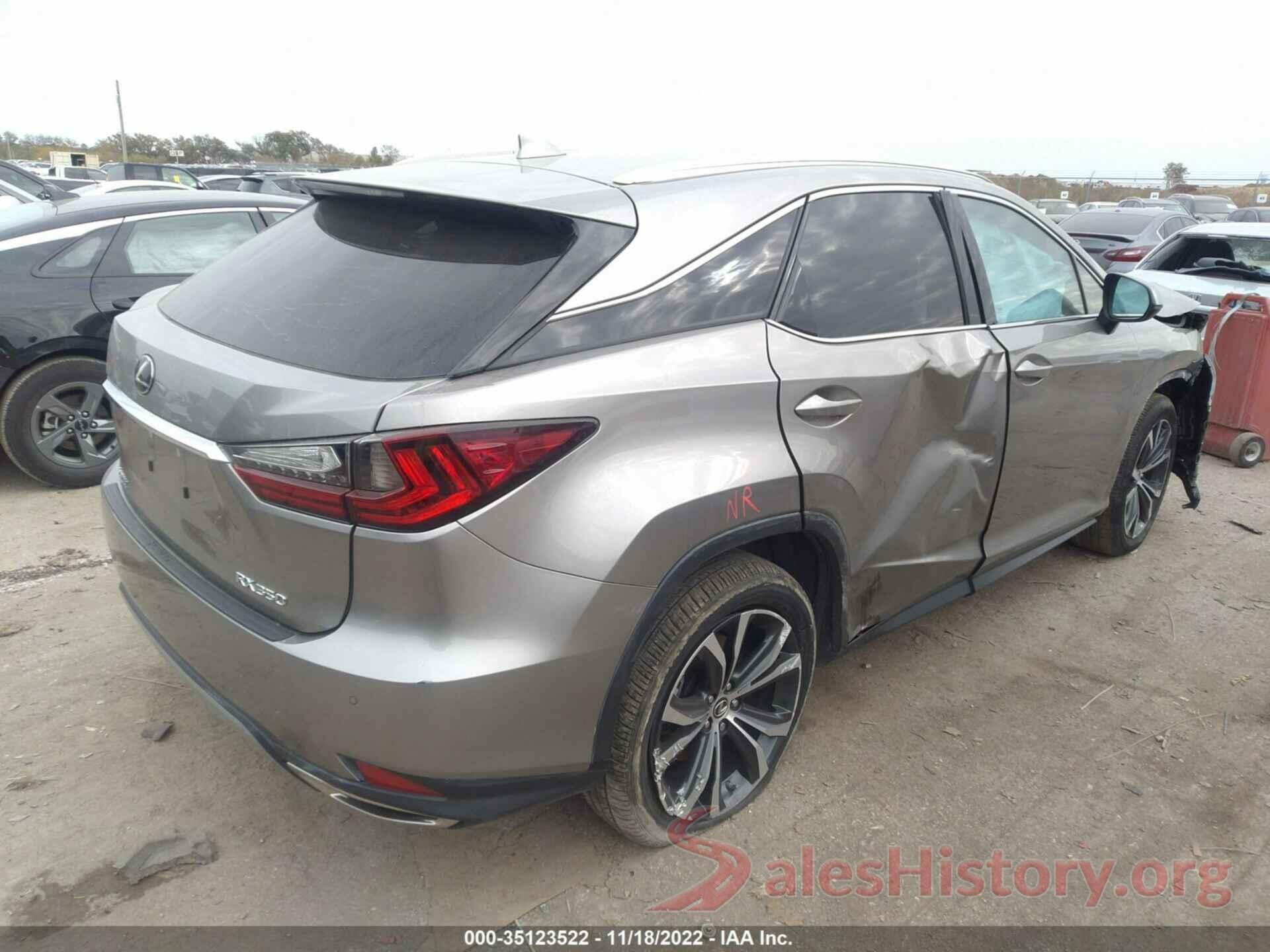 2T2HZMAA6LC176788 2020 LEXUS RX