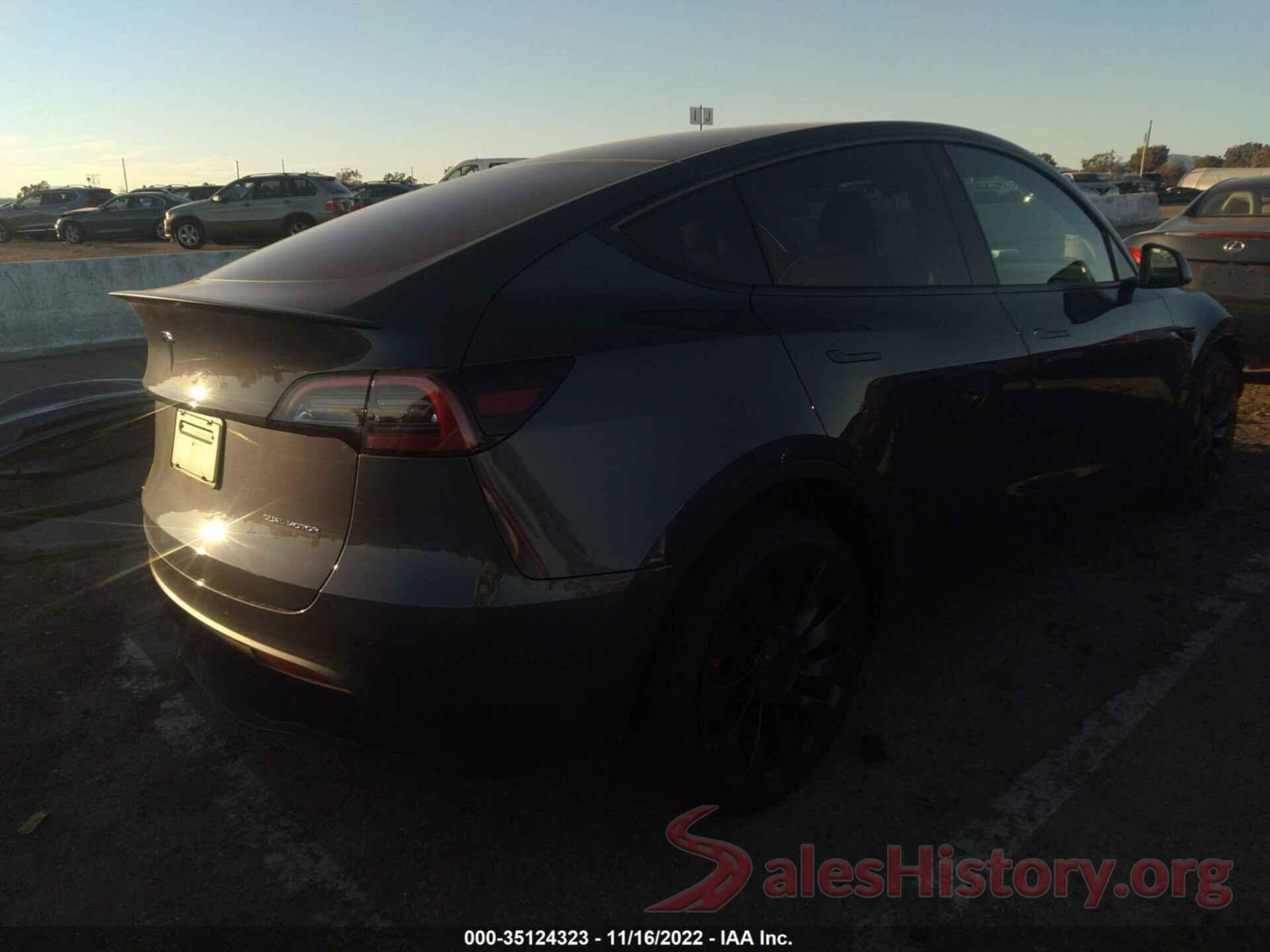 7SAYGDEF8NF485681 2022 TESLA MODEL Y