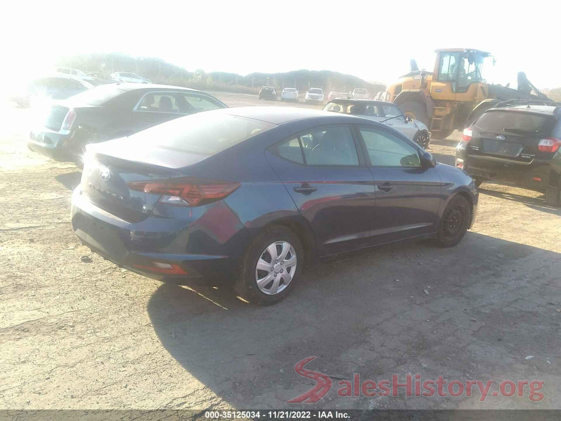 5NPD74LFXKH458784 2019 HYUNDAI ELANTRA