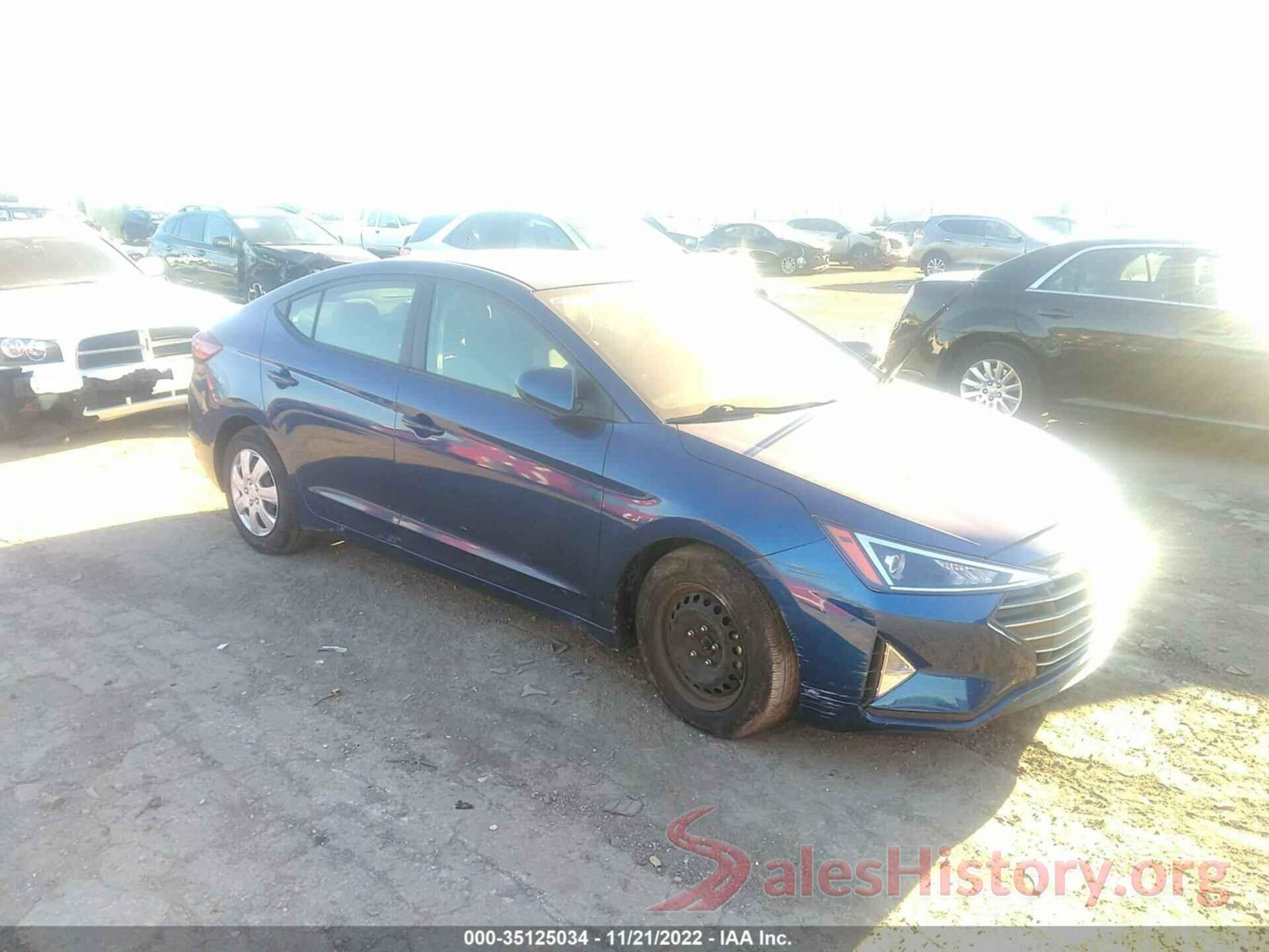 5NPD74LFXKH458784 2019 HYUNDAI ELANTRA