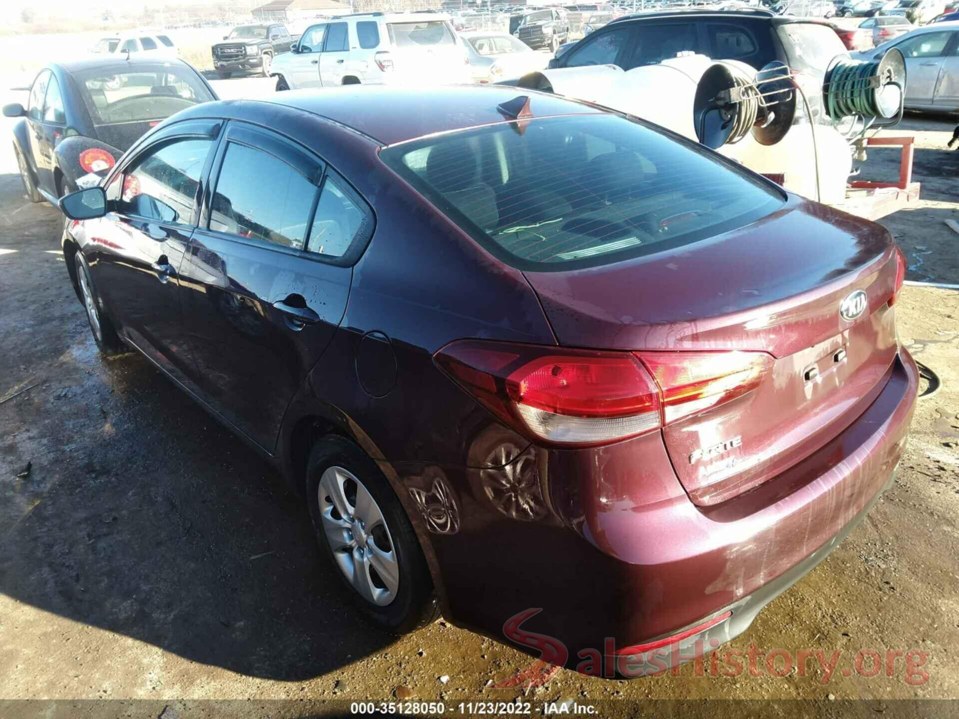 3KPFK4A75HE086190 2017 KIA FORTE