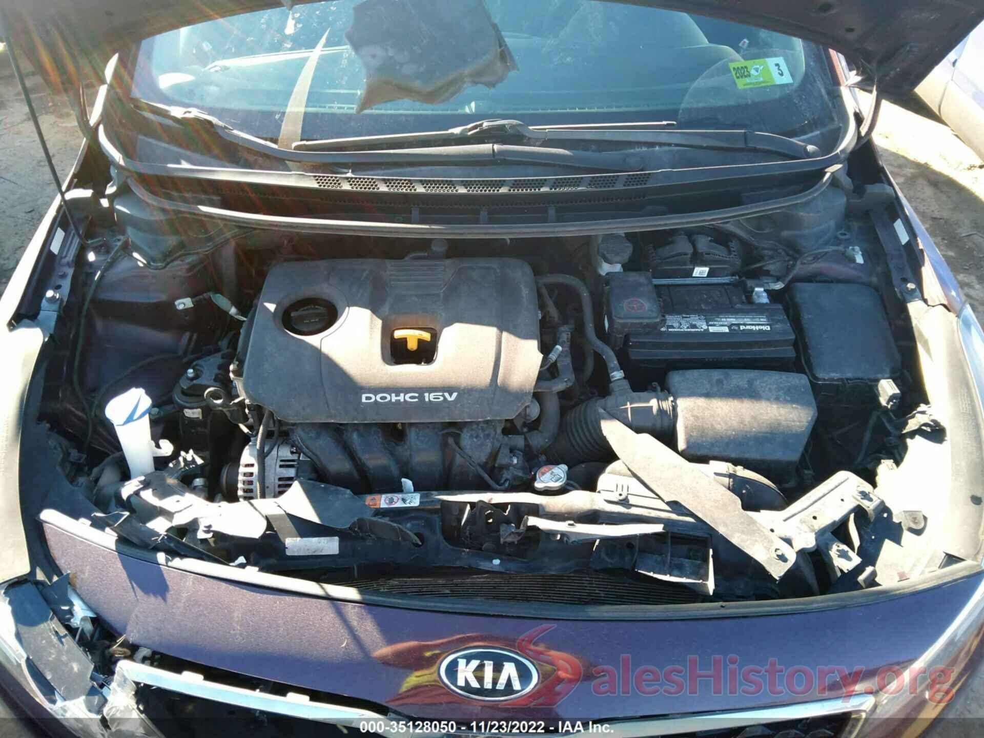 3KPFK4A75HE086190 2017 KIA FORTE