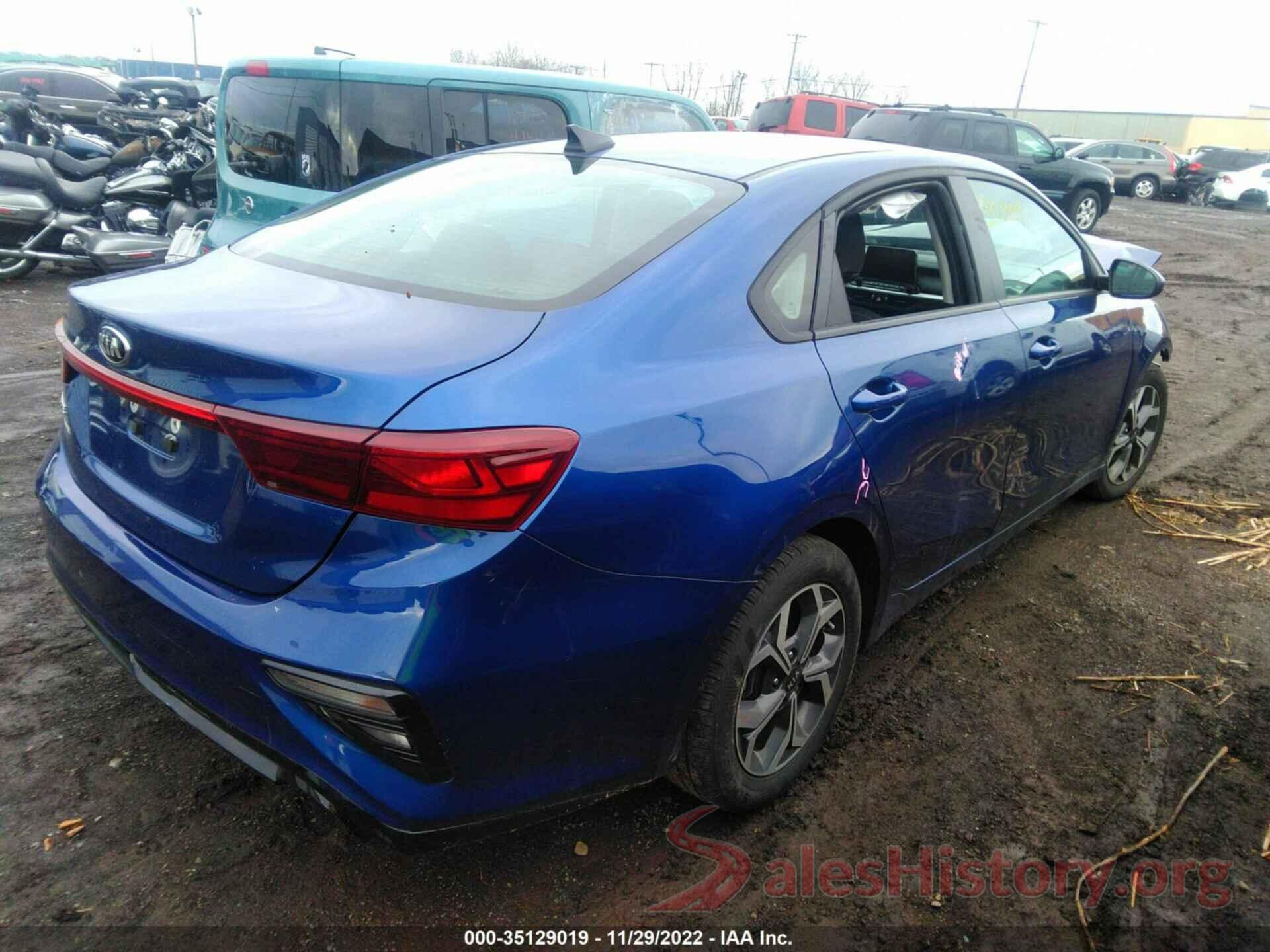 3KPF24AD4LE163131 2020 KIA FORTE