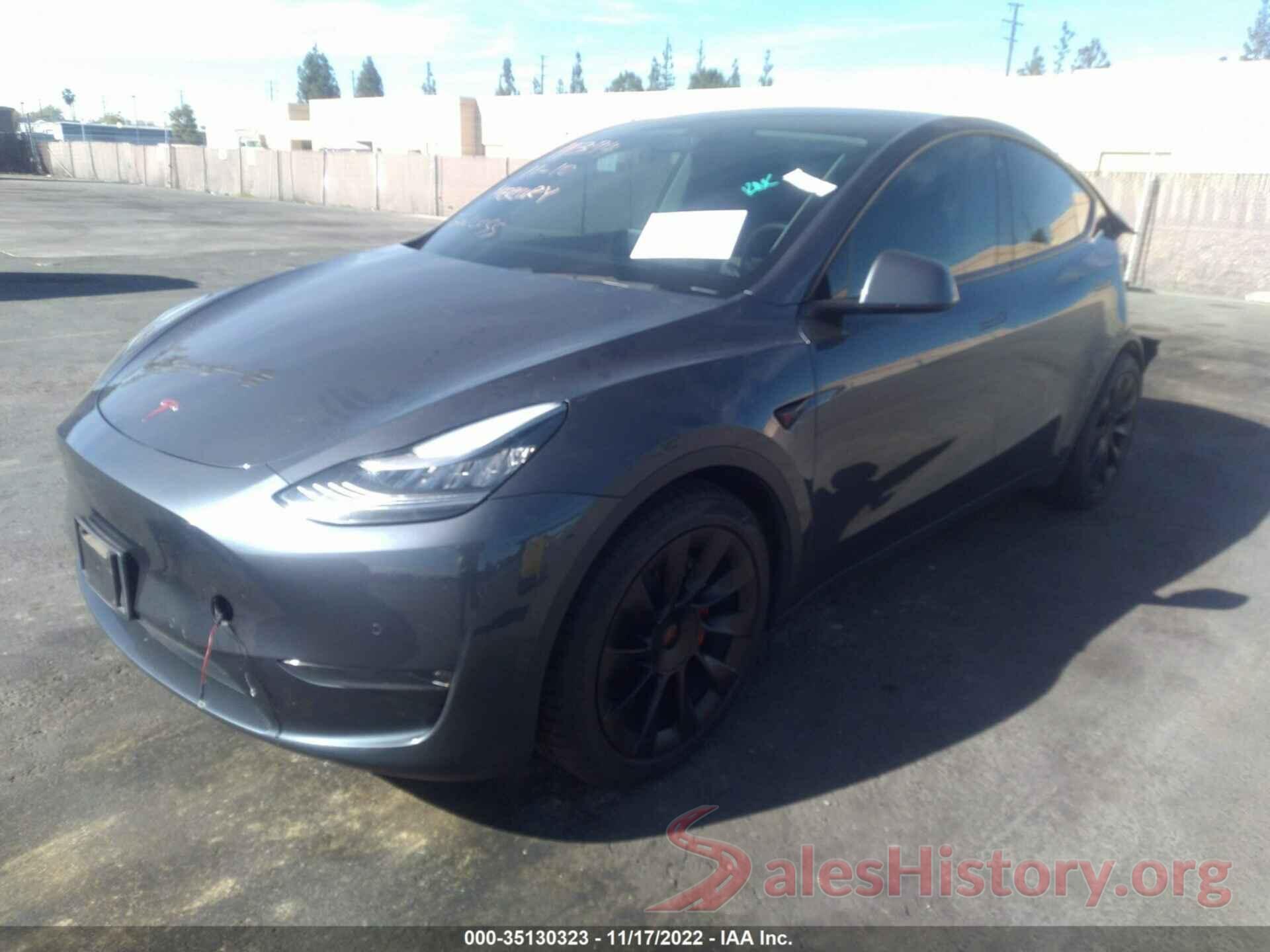 5YJYGDEE3MF062199 2021 TESLA MODEL Y