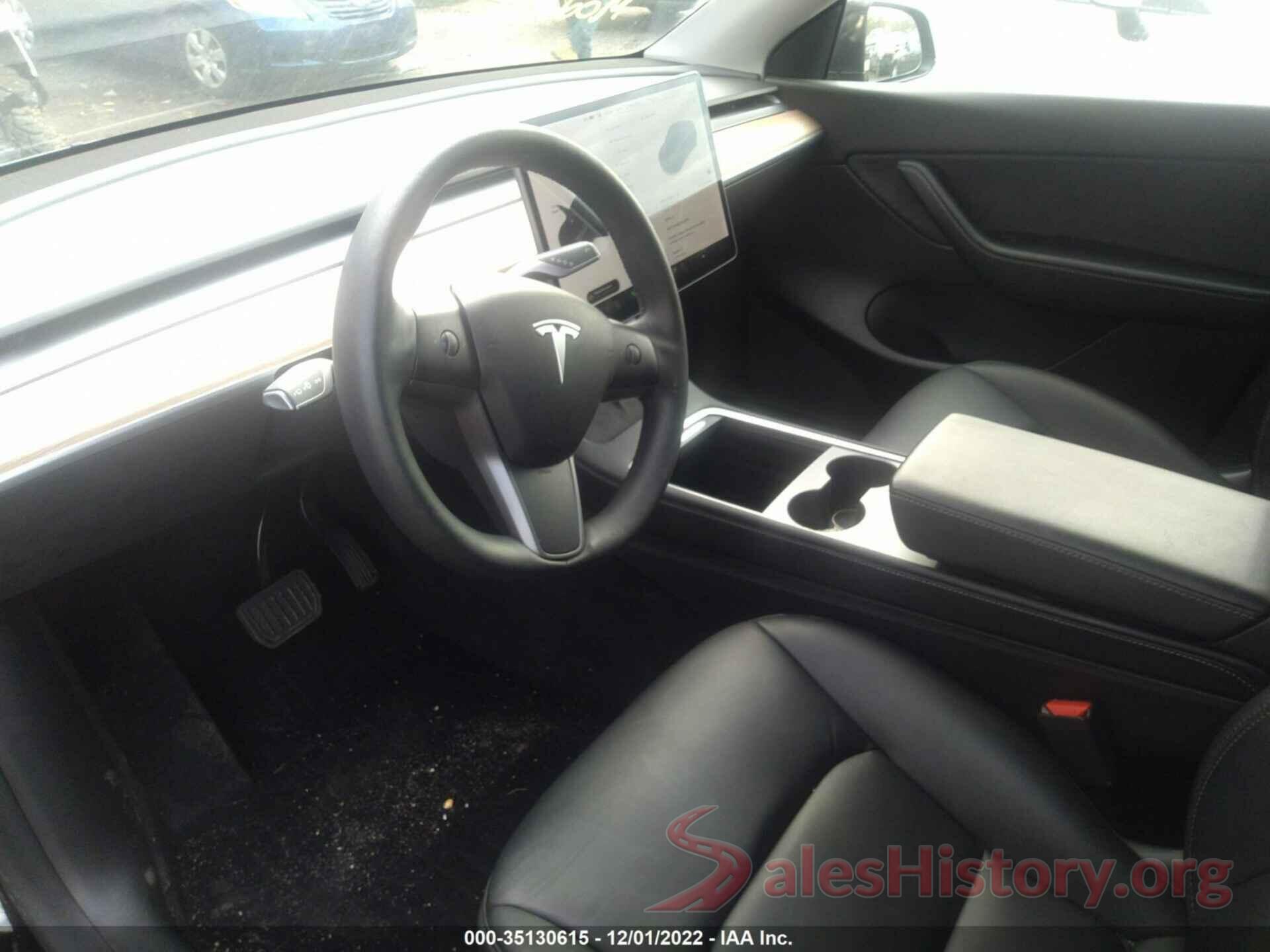 5YJYGDEE2MF287651 2021 TESLA MODEL Y