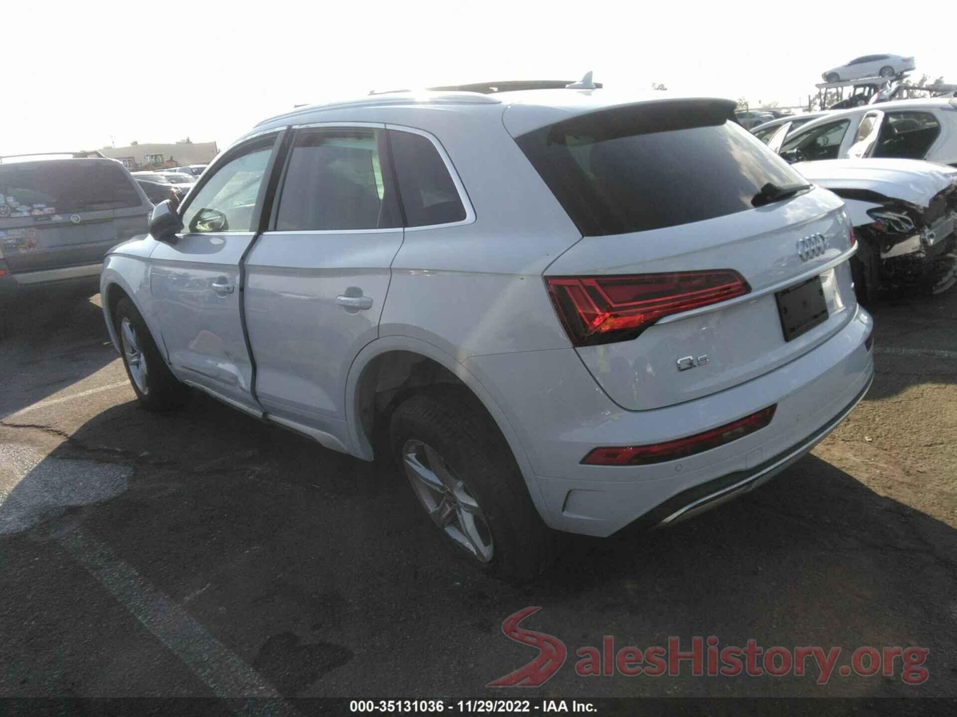 WA1AAAFY4M2101843 2021 AUDI Q5