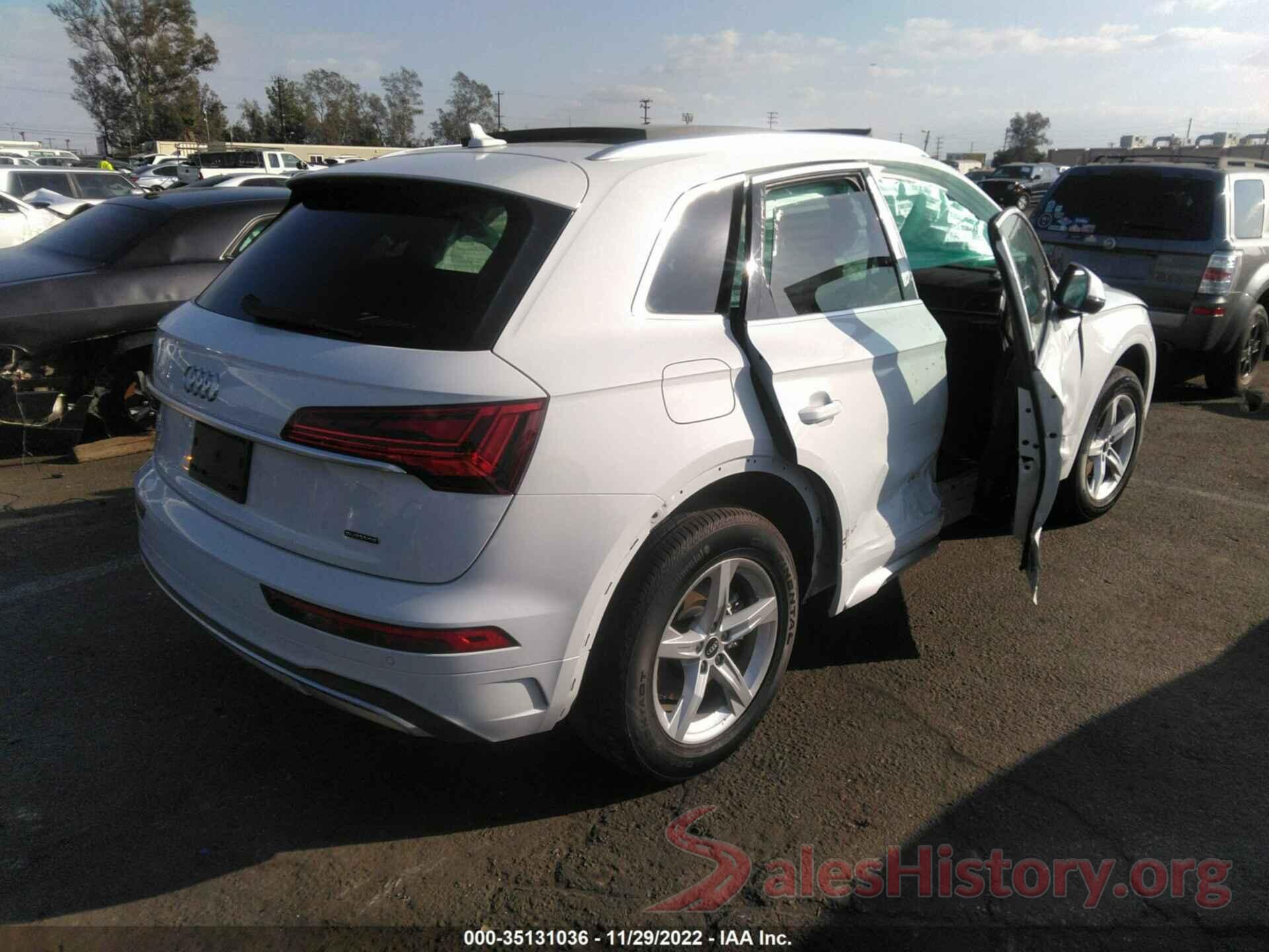 WA1AAAFY4M2101843 2021 AUDI Q5