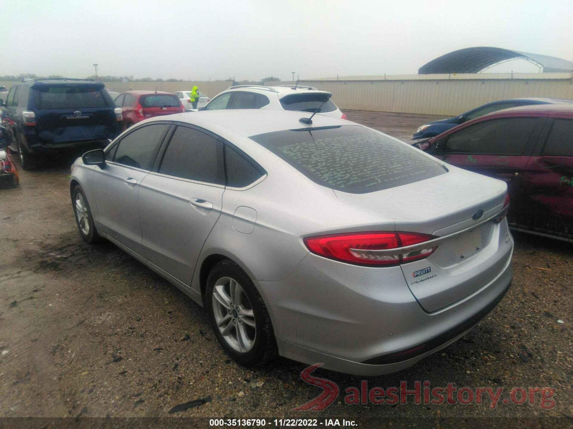 3FA6P0HD8JR284904 2018 FORD FUSION