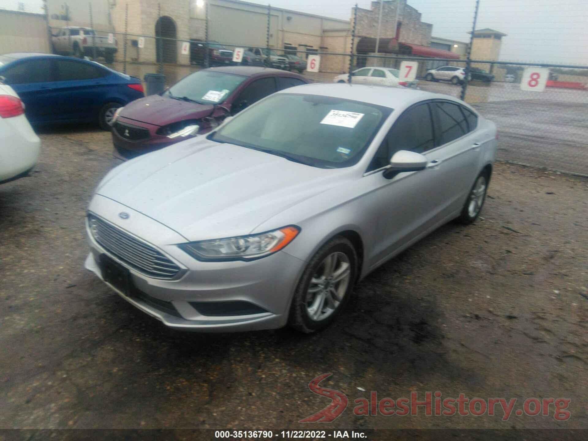 3FA6P0HD8JR284904 2018 FORD FUSION