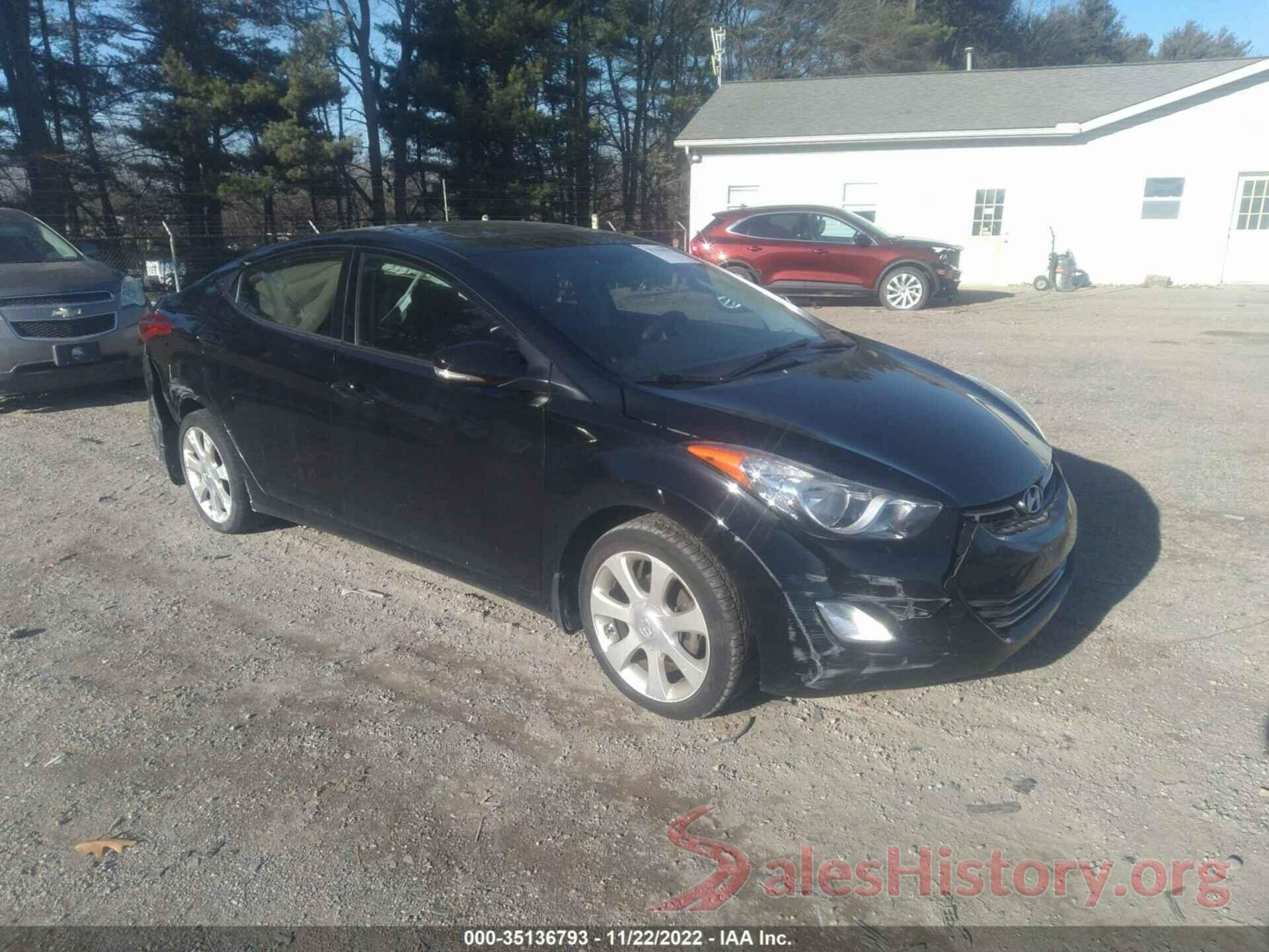 KMHDH4AE0DU962515 2013 HYUNDAI ELANTRA