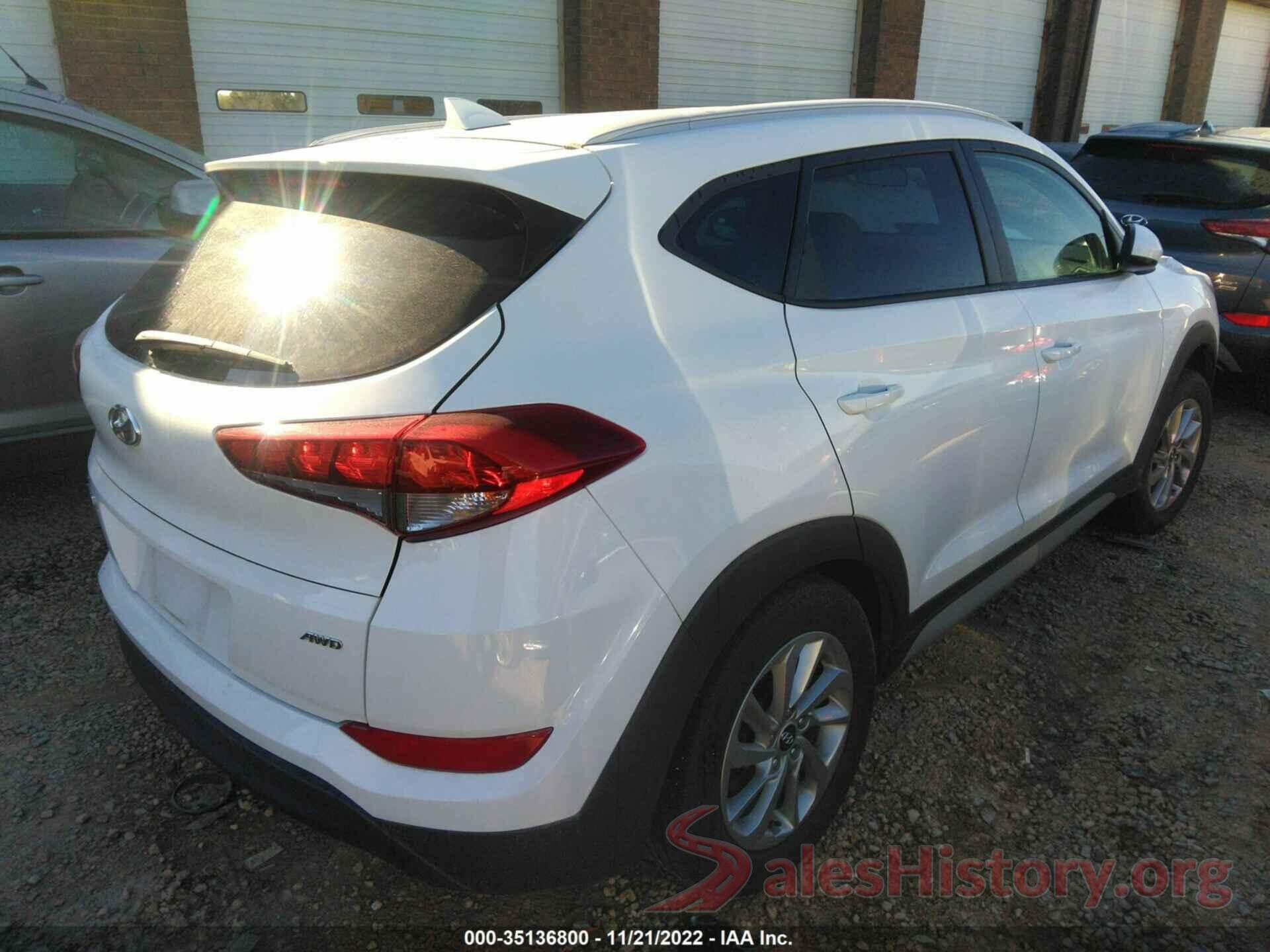 KM8J3CA40JU797631 2018 HYUNDAI TUCSON