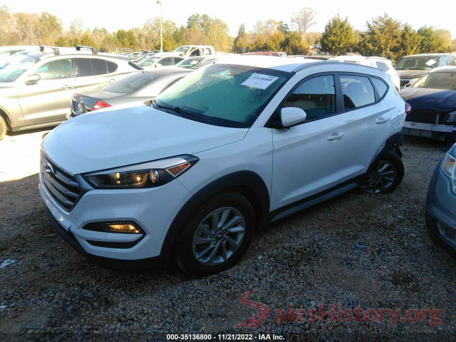 KM8J3CA40JU797631 2018 HYUNDAI TUCSON