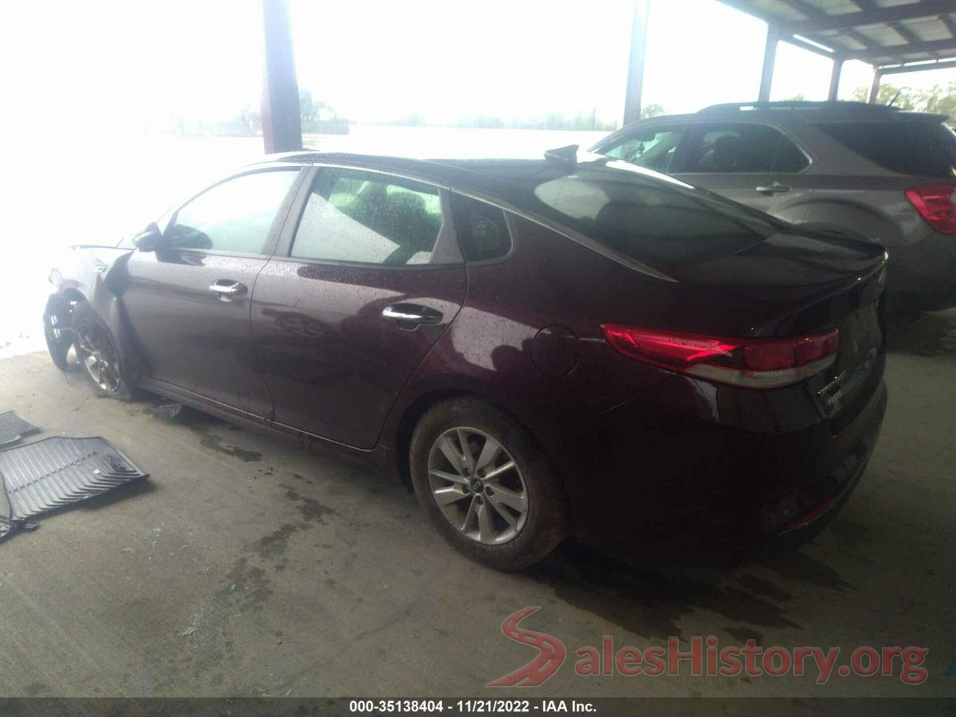 5XXGT4L39JG216335 2018 KIA OPTIMA