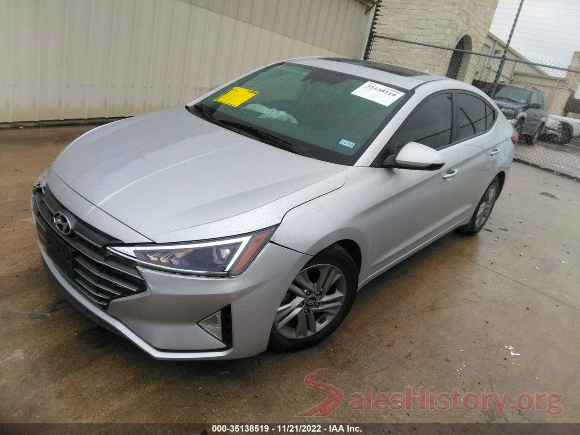 5NPD84LF9KH430388 2019 HYUNDAI ELANTRA