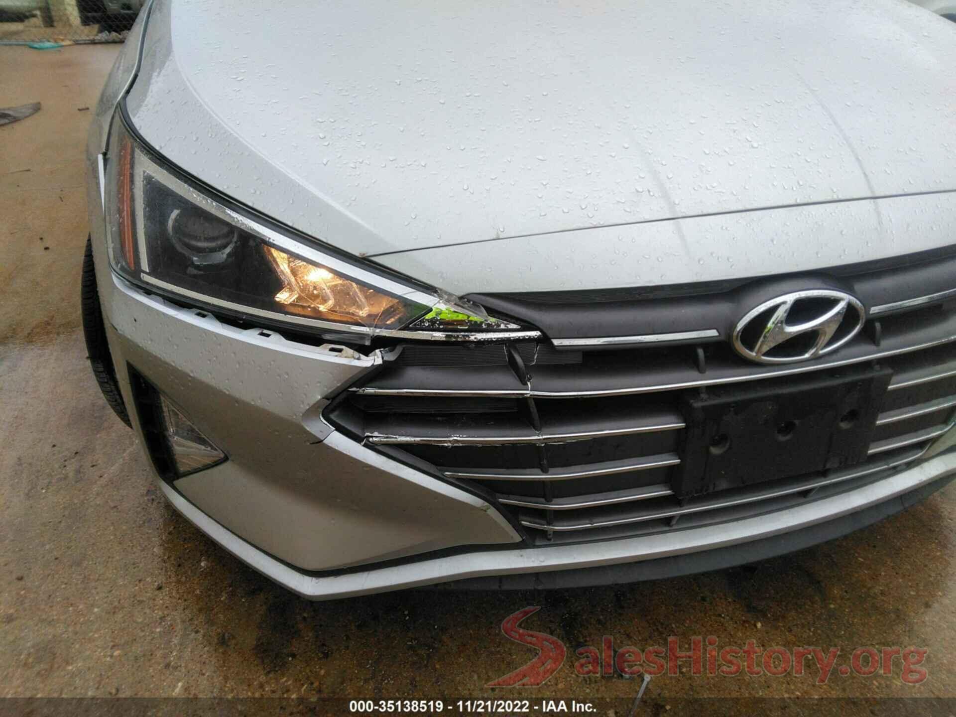 5NPD84LF9KH430388 2019 HYUNDAI ELANTRA