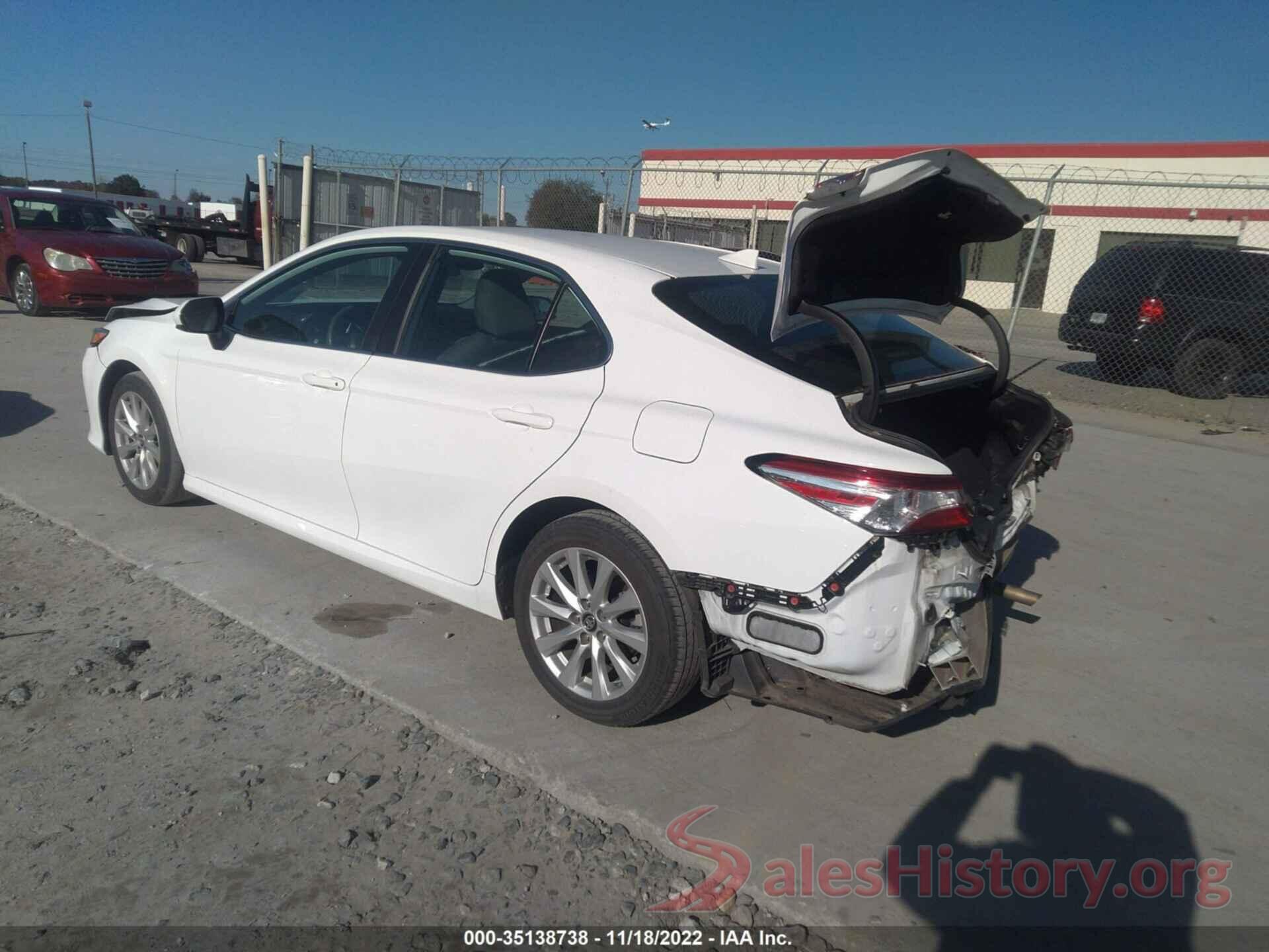 4T1B11HK6KU761186 2019 TOYOTA CAMRY