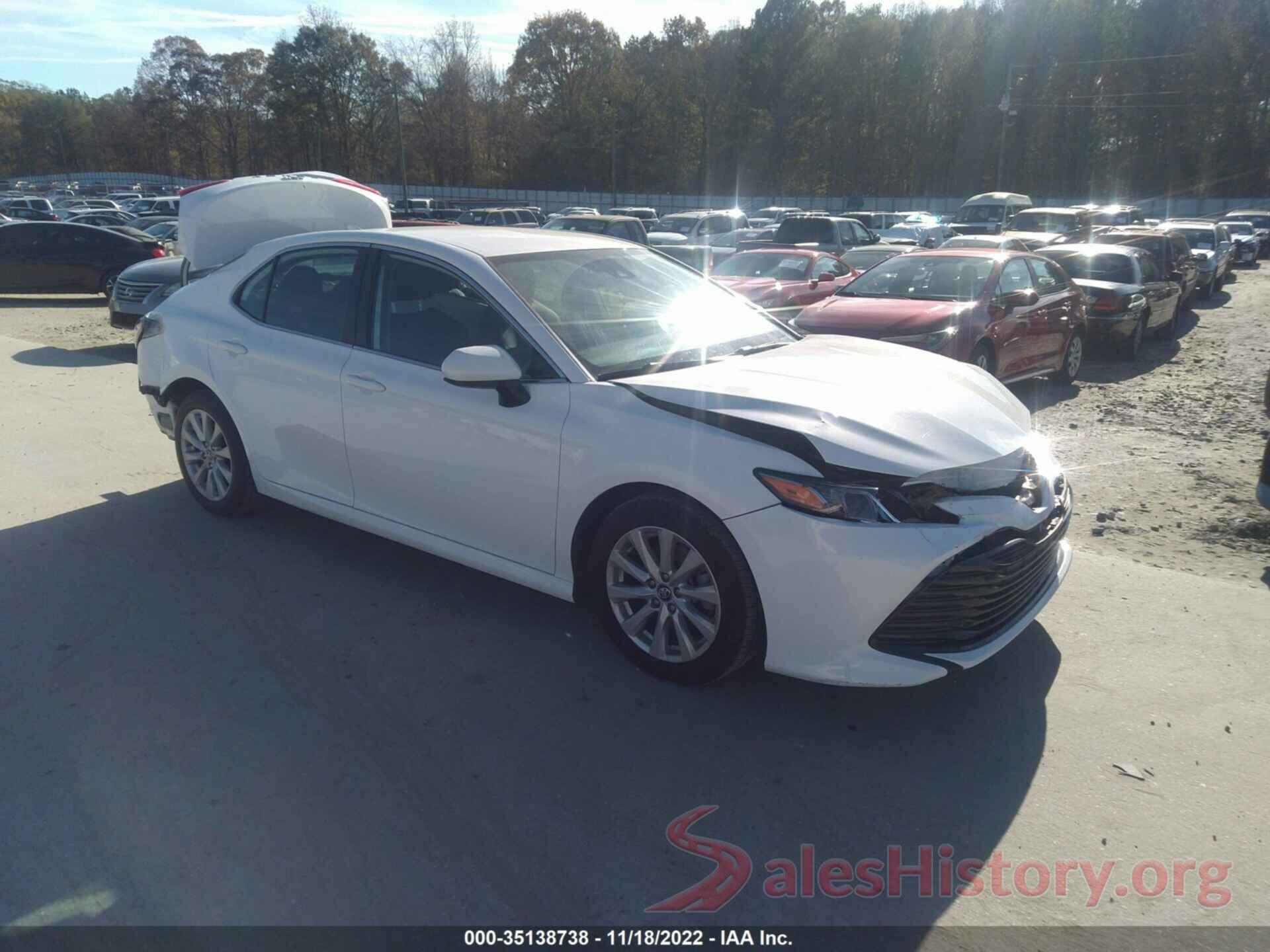 4T1B11HK6KU761186 2019 TOYOTA CAMRY