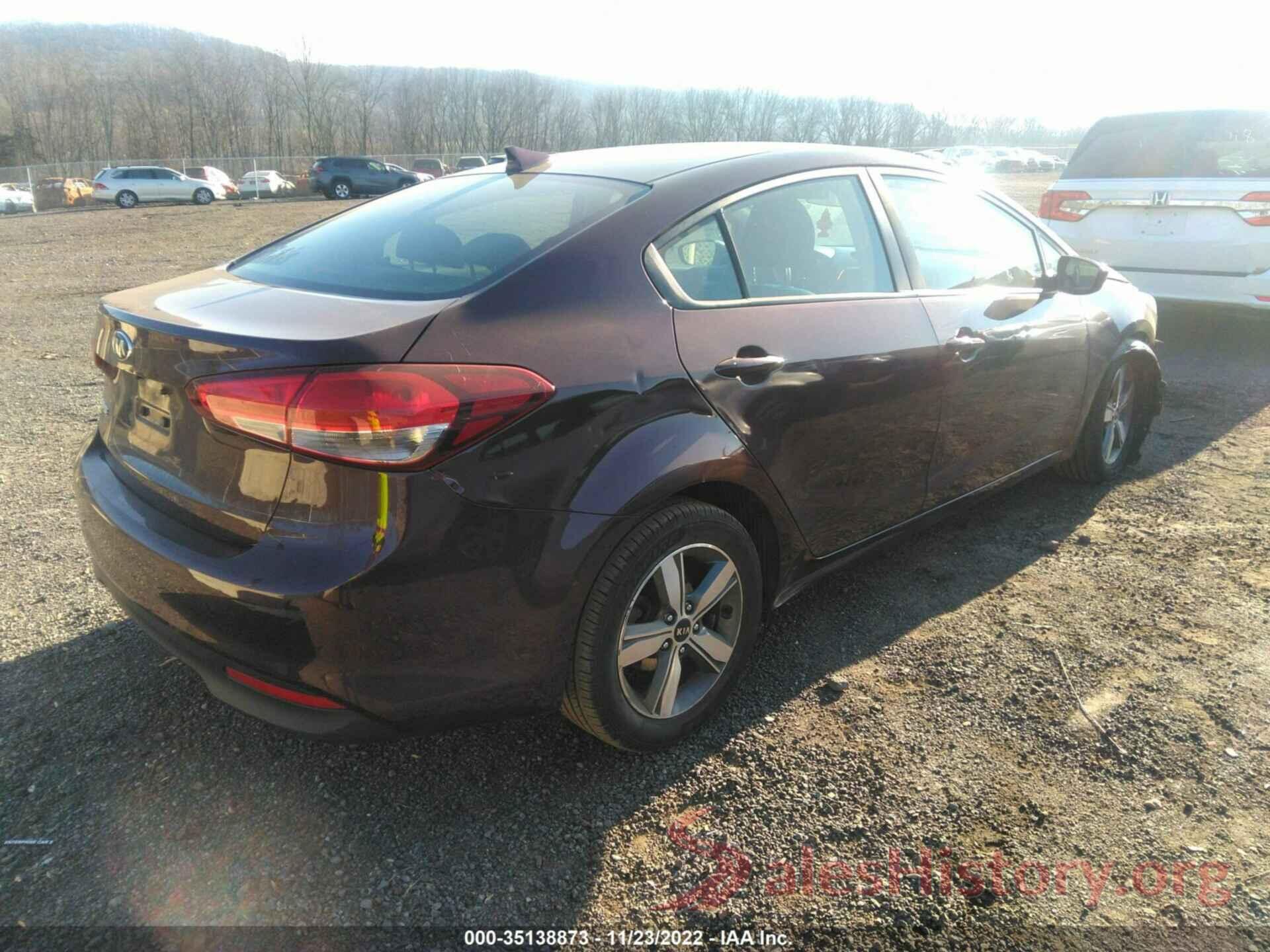 3KPFL4A74JE268224 2018 KIA FORTE