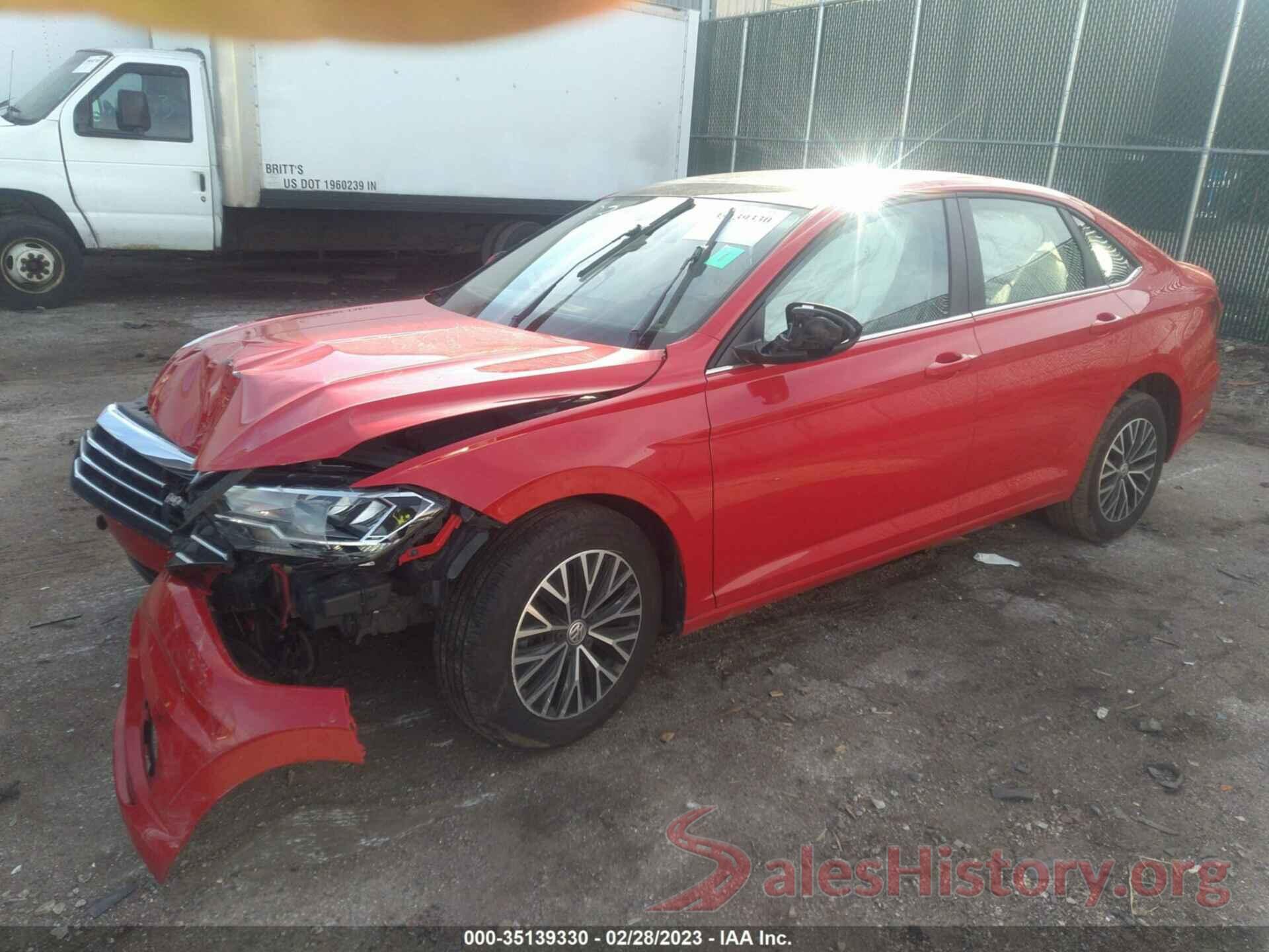 3VWC57BU3KM138281 2019 VOLKSWAGEN JETTA