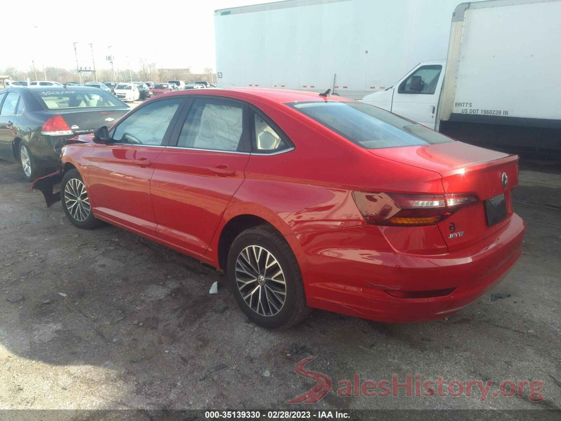 3VWC57BU3KM138281 2019 VOLKSWAGEN JETTA