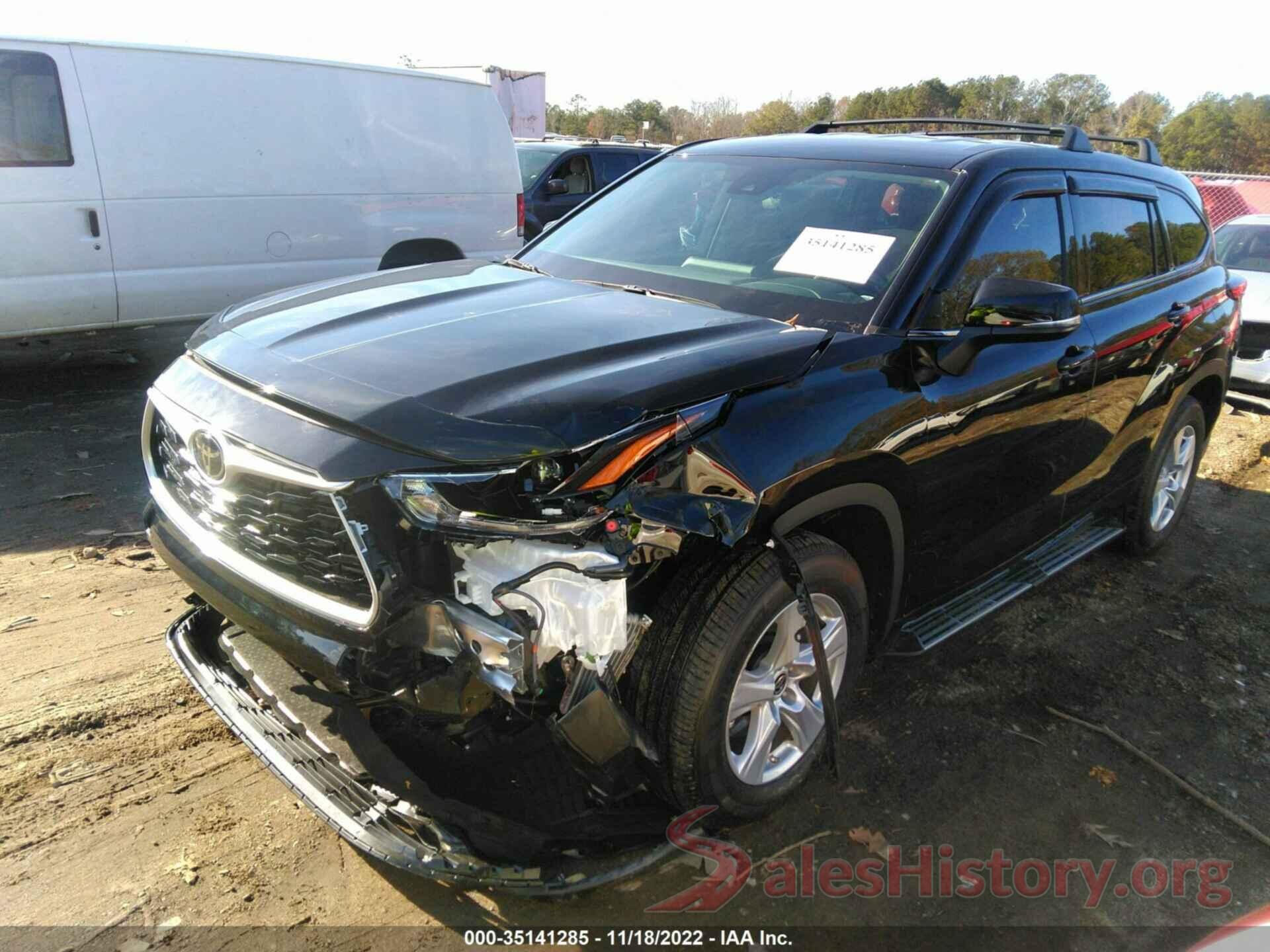 5TDCZRAH3NS557632 2022 TOYOTA HIGHLANDER