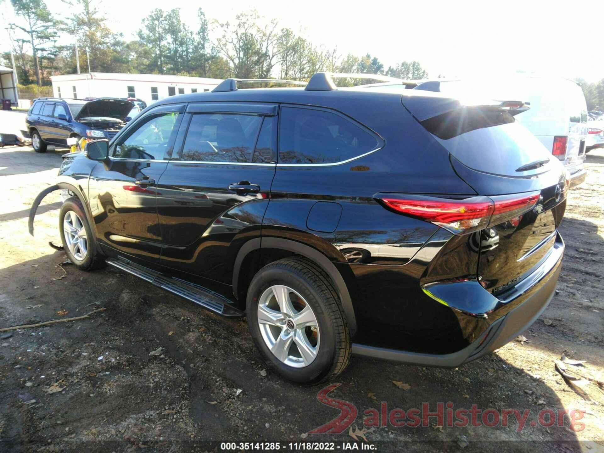 5TDCZRAH3NS557632 2022 TOYOTA HIGHLANDER