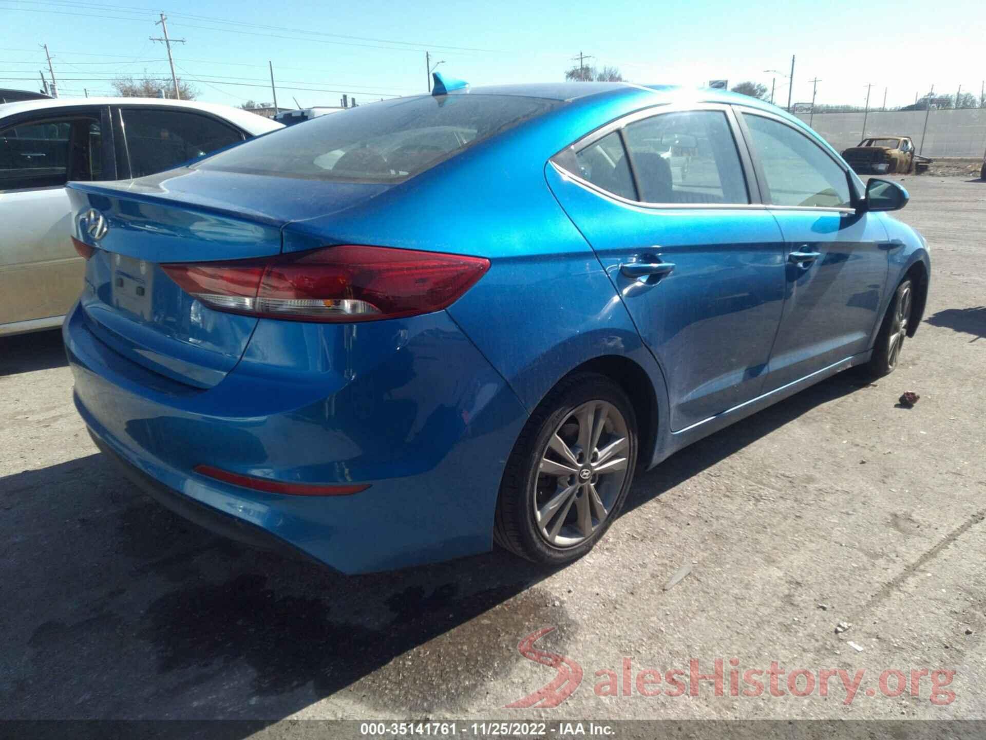 5NPD84LF3JH311623 2018 HYUNDAI ELANTRA