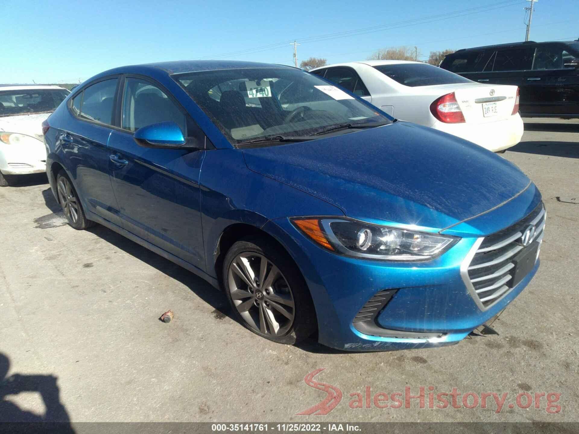 5NPD84LF3JH311623 2018 HYUNDAI ELANTRA