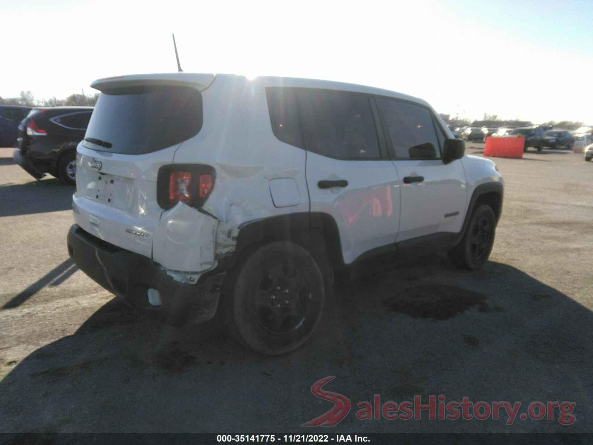 ZACCJBAB8JPJ01219 2018 JEEP RENEGADE