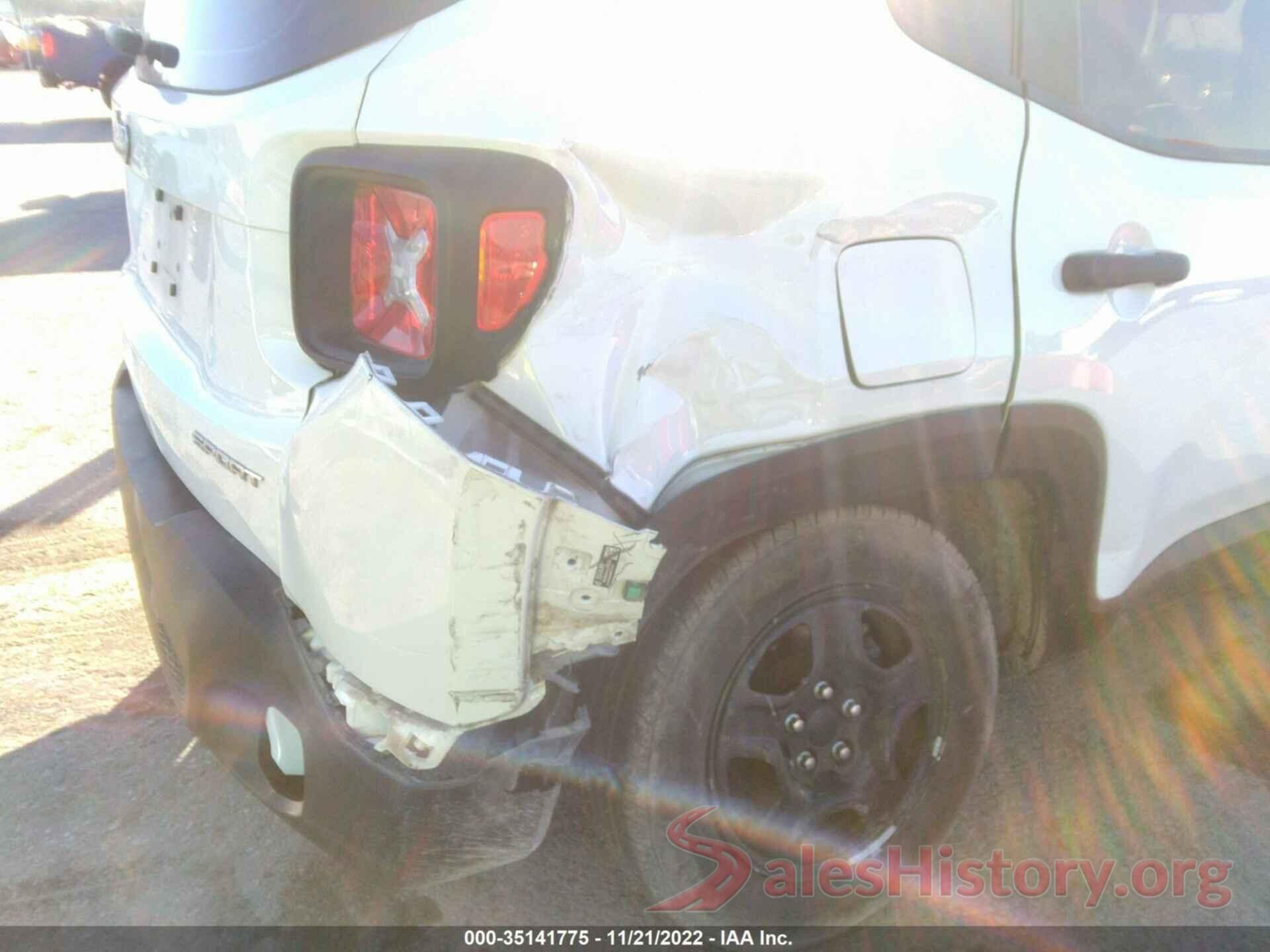 ZACCJBAB8JPJ01219 2018 JEEP RENEGADE