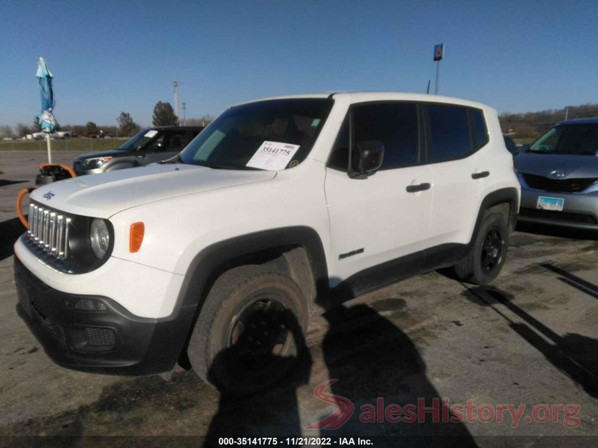 ZACCJBAB8JPJ01219 2018 JEEP RENEGADE